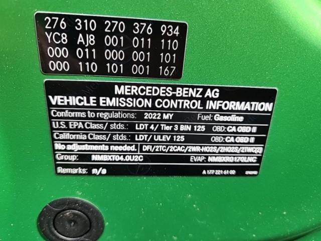 2022 Mercedes-Benz G-Class AMG G 63 4x4 Squared AWD