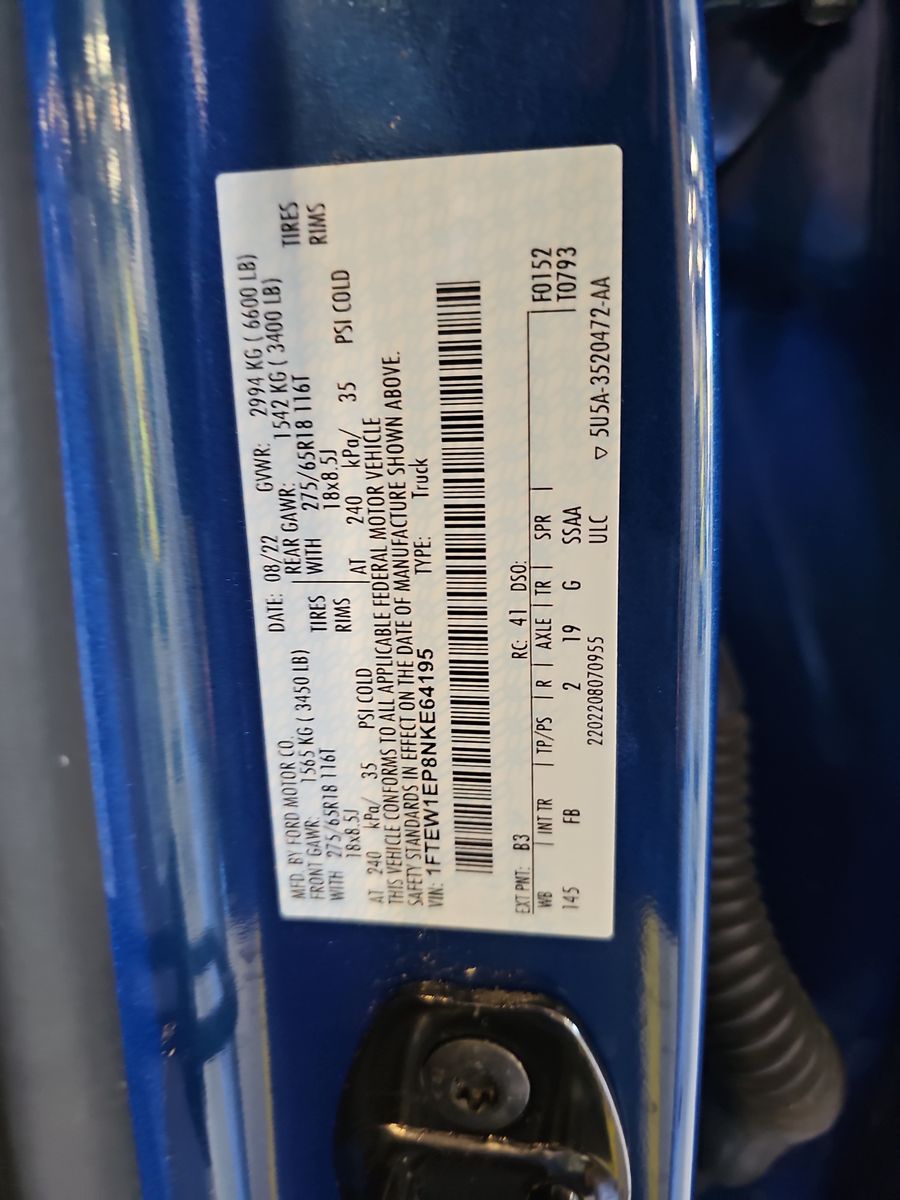 2022 Ford F-150 XLT AWD