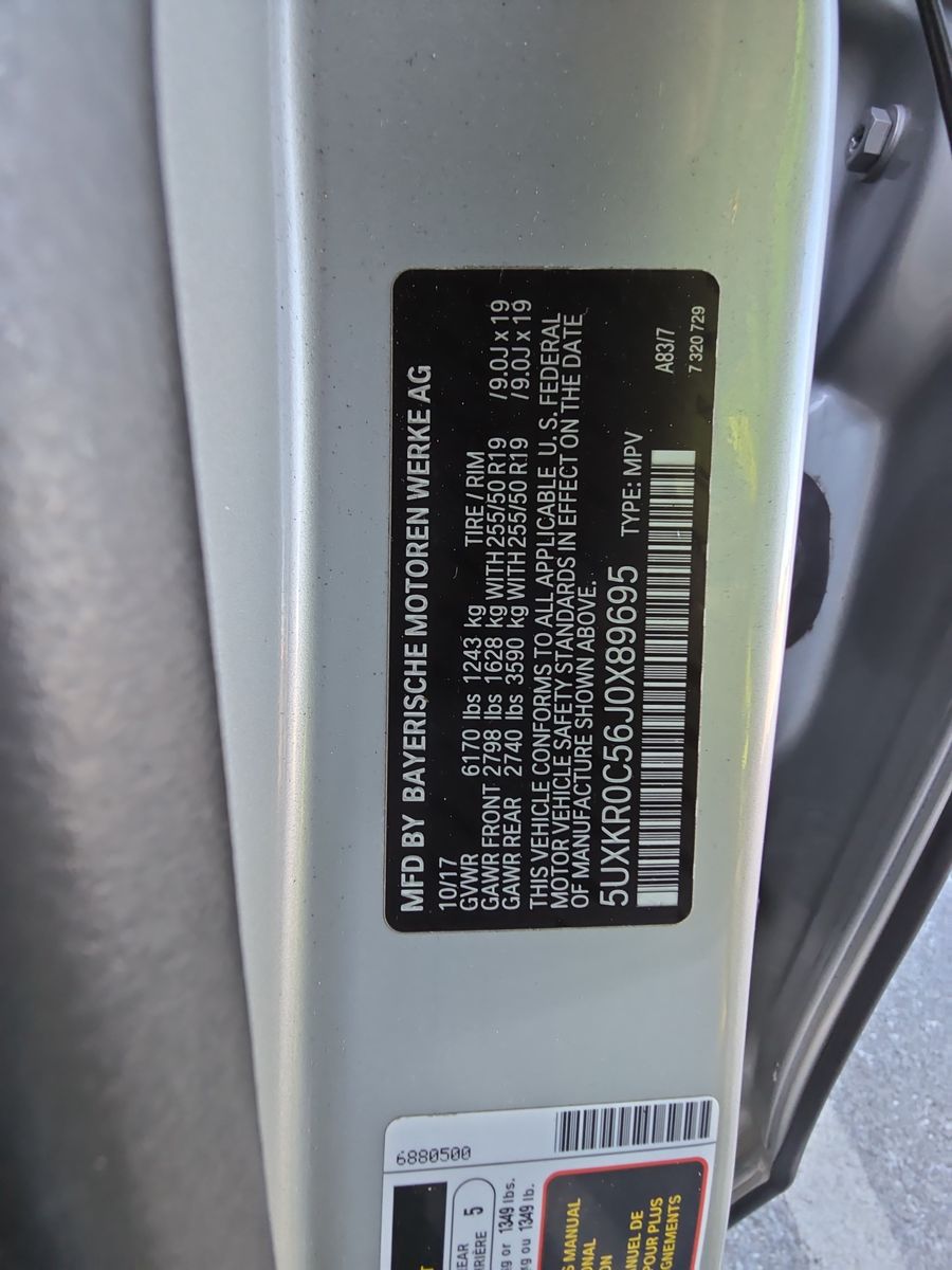 2018 BMW X5 xDrive35i AWD