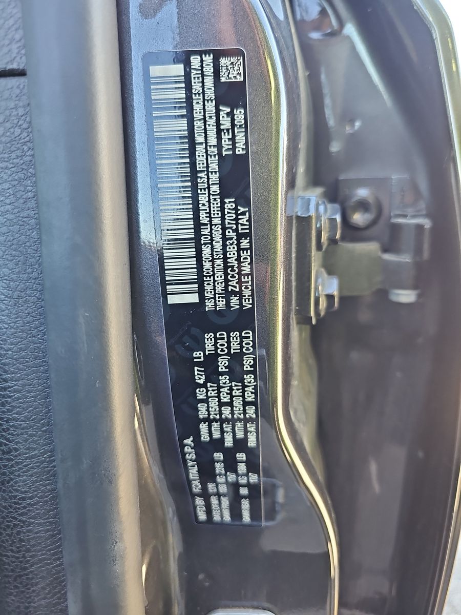 2018 Jeep Renegade Latitude FWD