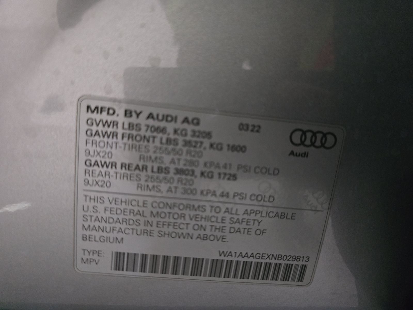 2022 Audi e-tron Premium AWD