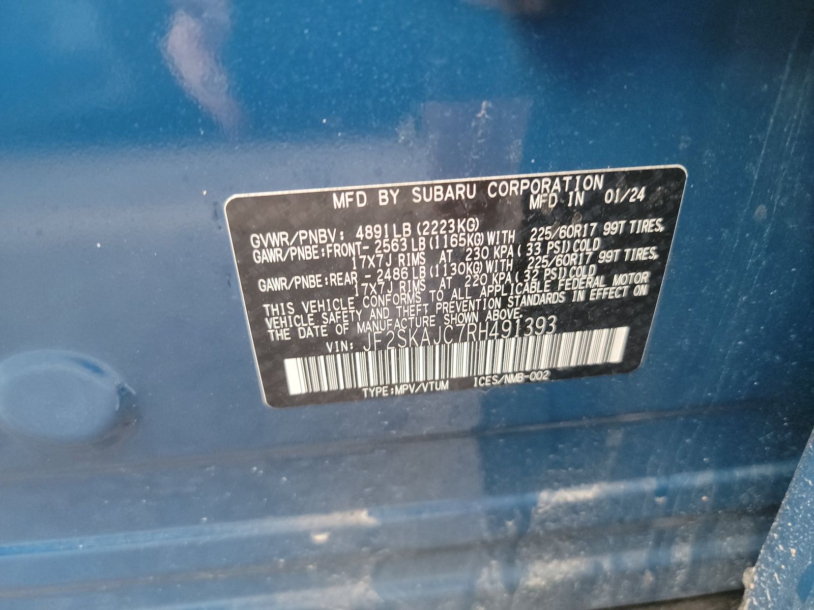 2024 Subaru Forester Wilderness AWD