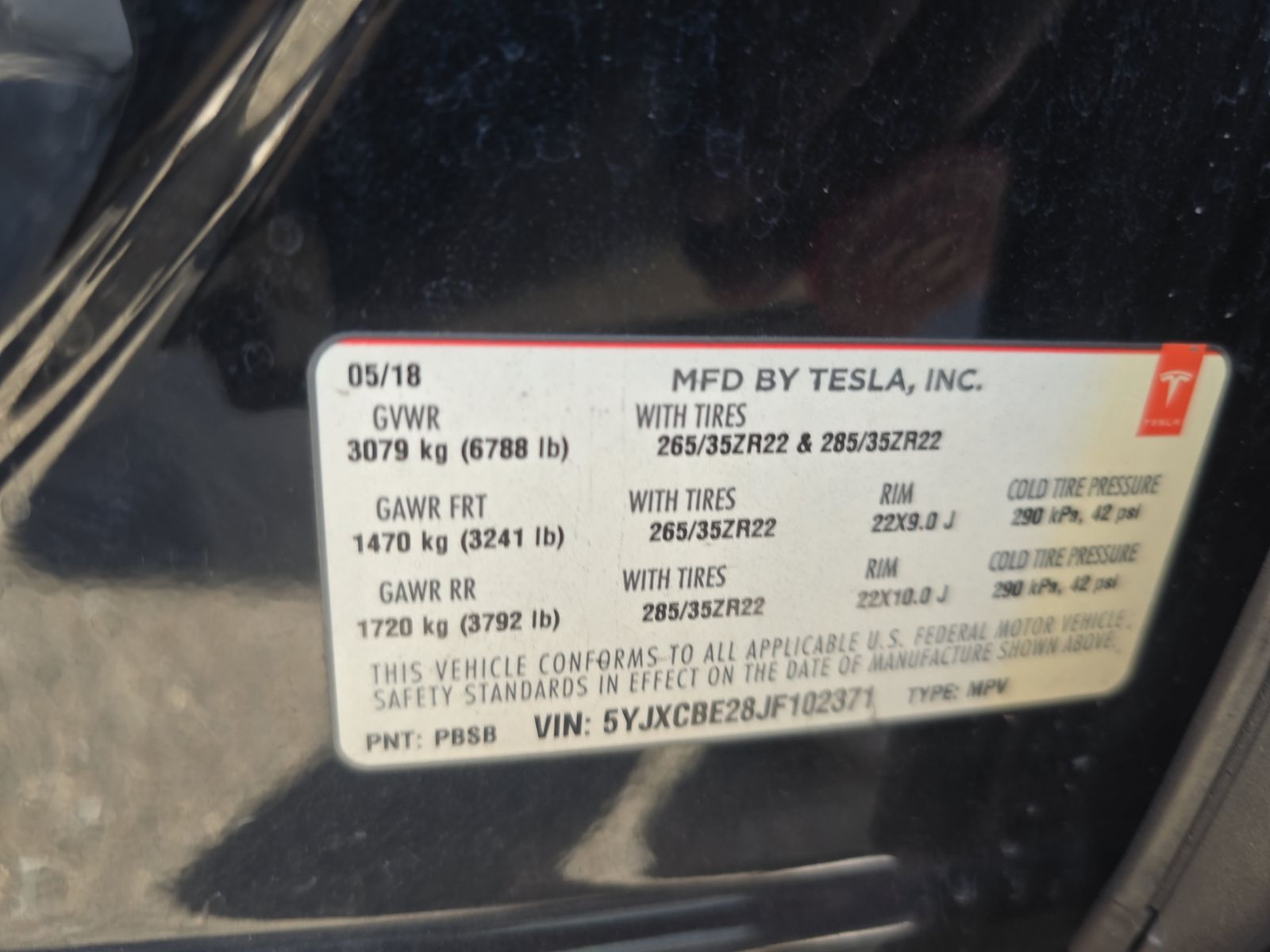 2018 Tesla Model X 100D AWD