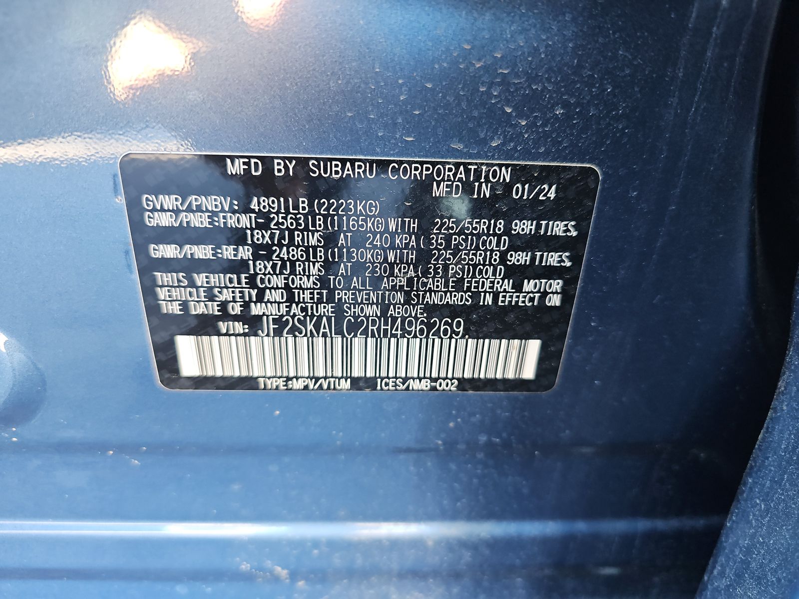 2024 Subaru Forester Limited AWD