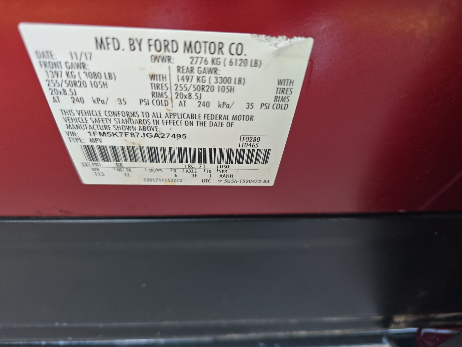 2018 Ford Explorer Limited FWD