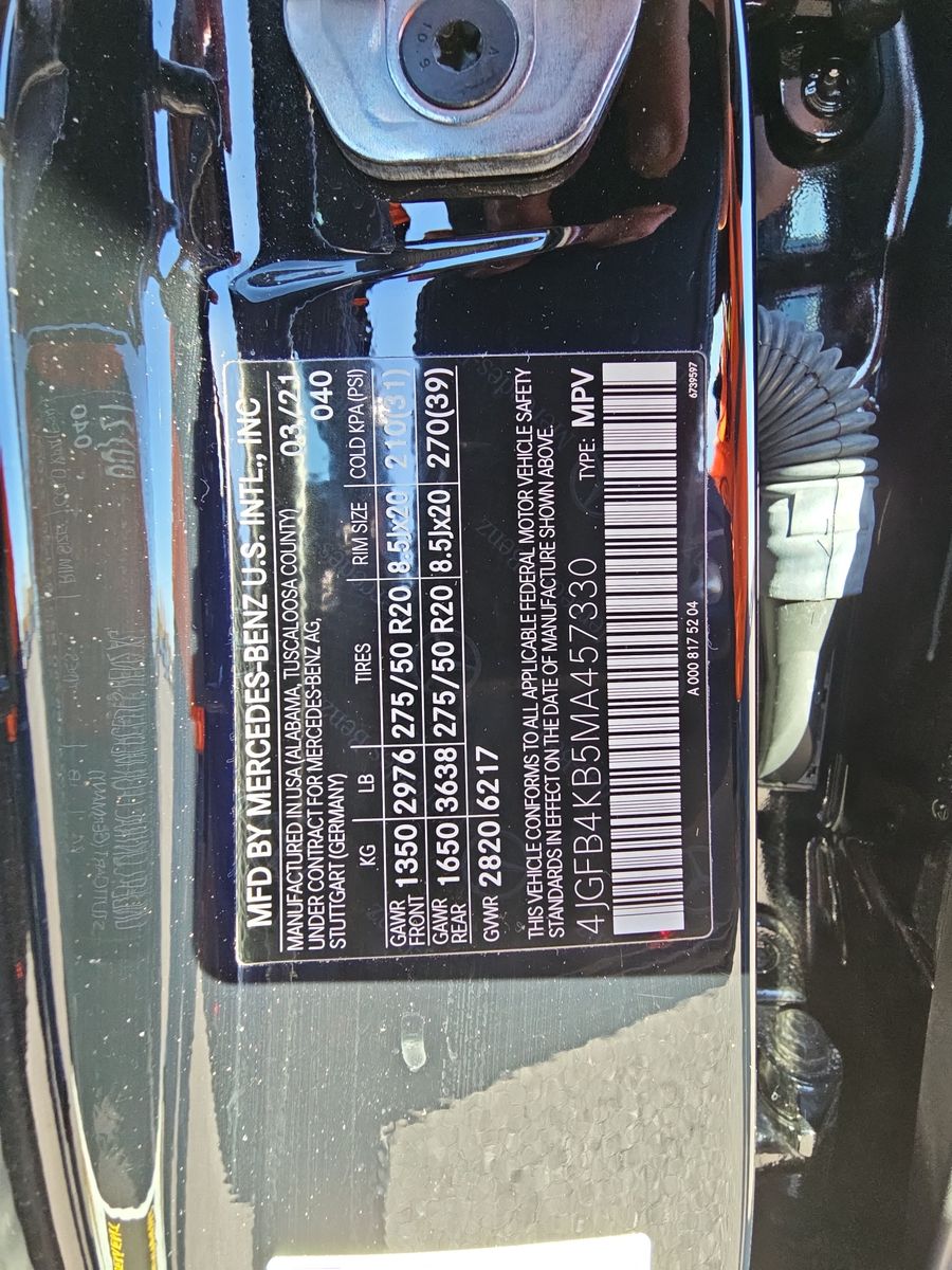 2021 Mercedes-Benz GLE GLE 350 AWD