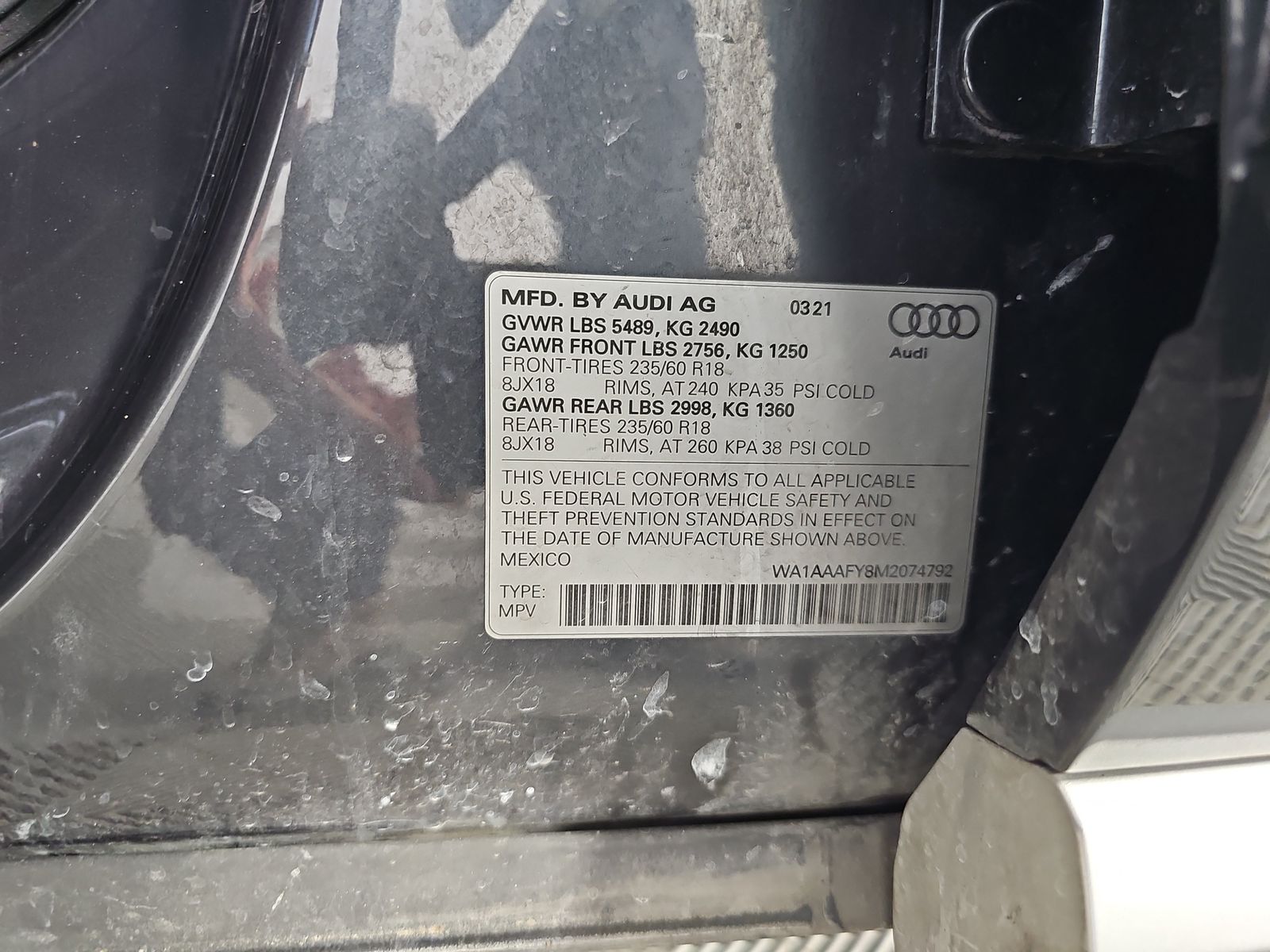 2021 Audi Q5 Premium AWD