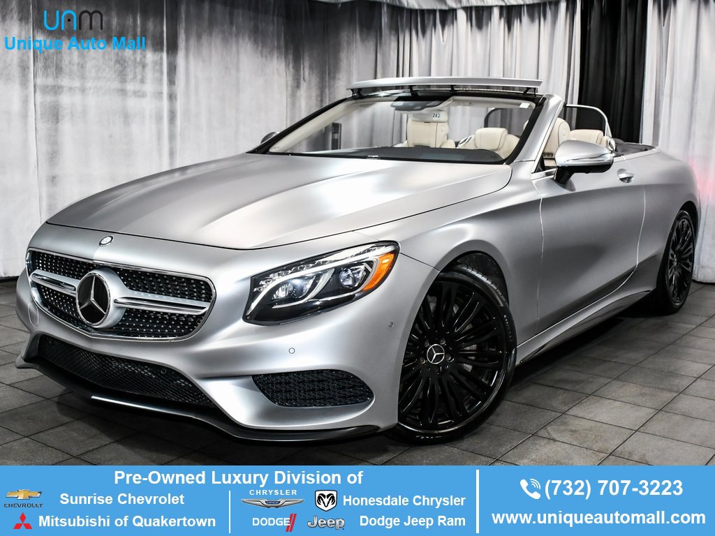 2017 Mercedes-Benz S 550 Convertible