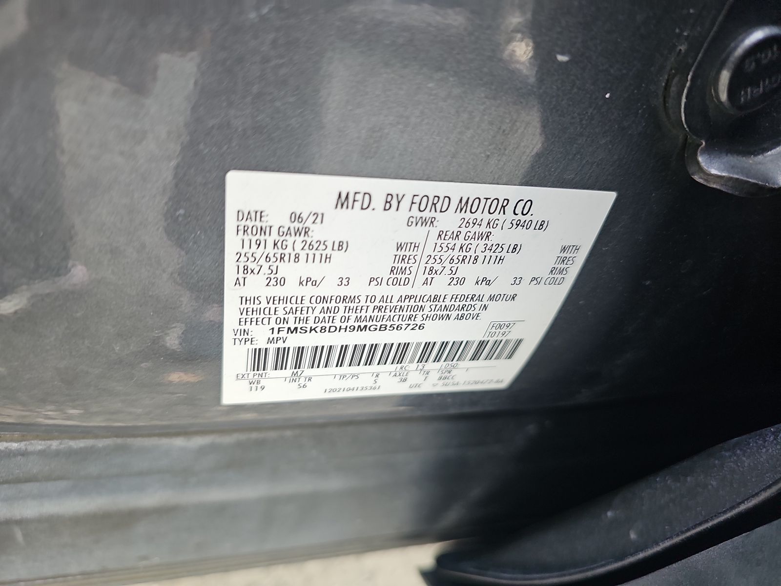 2021 Ford Explorer XLT AWD
