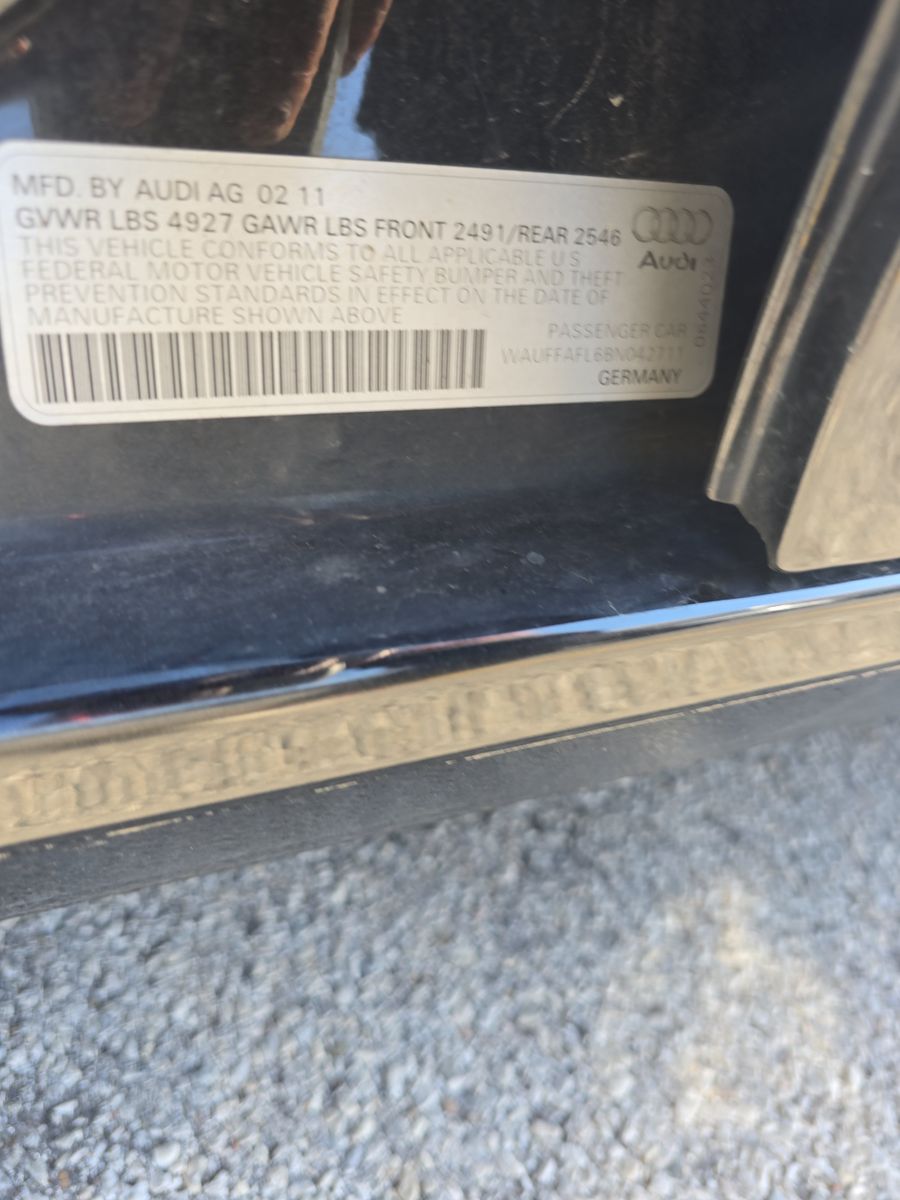 2011 Audi A4 2.0T Premium Plus AWD