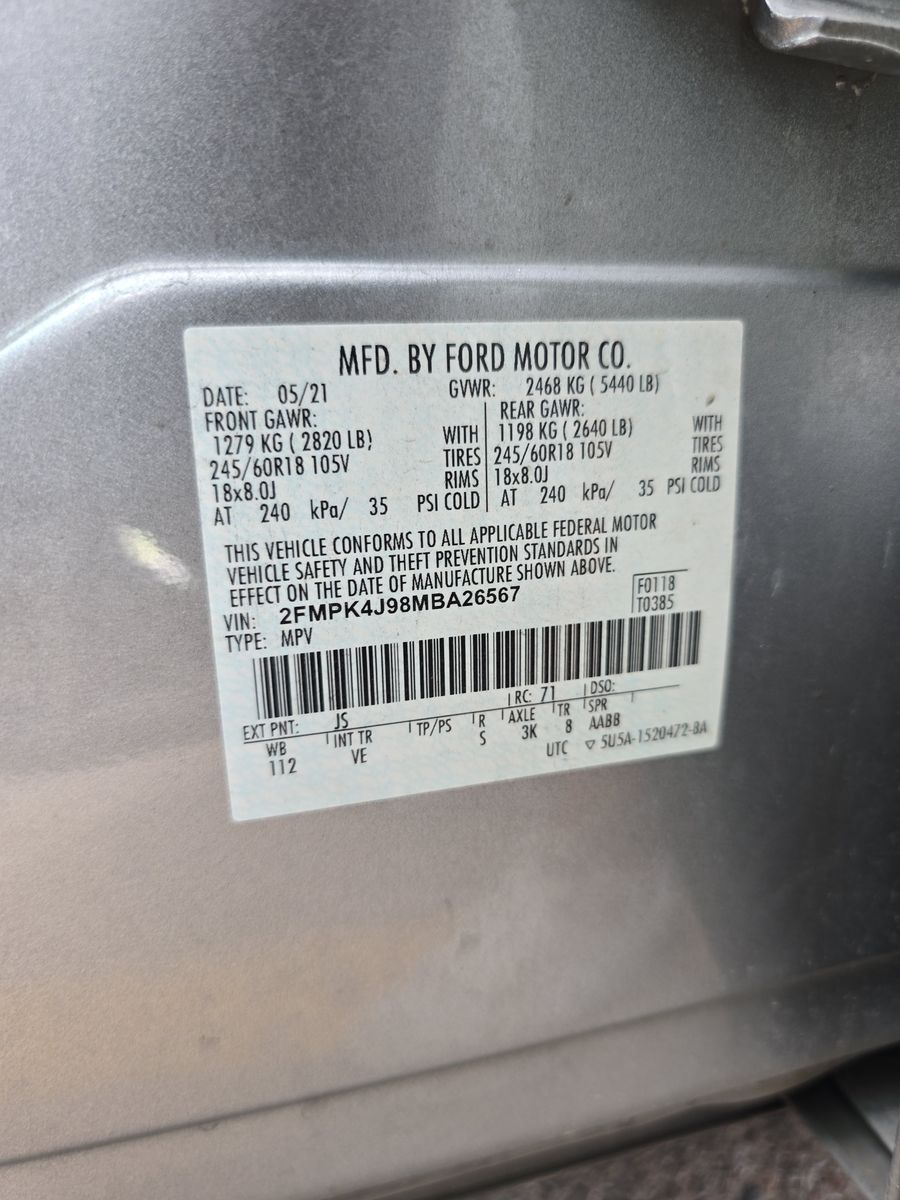 2021 Ford Edge SEL AWD