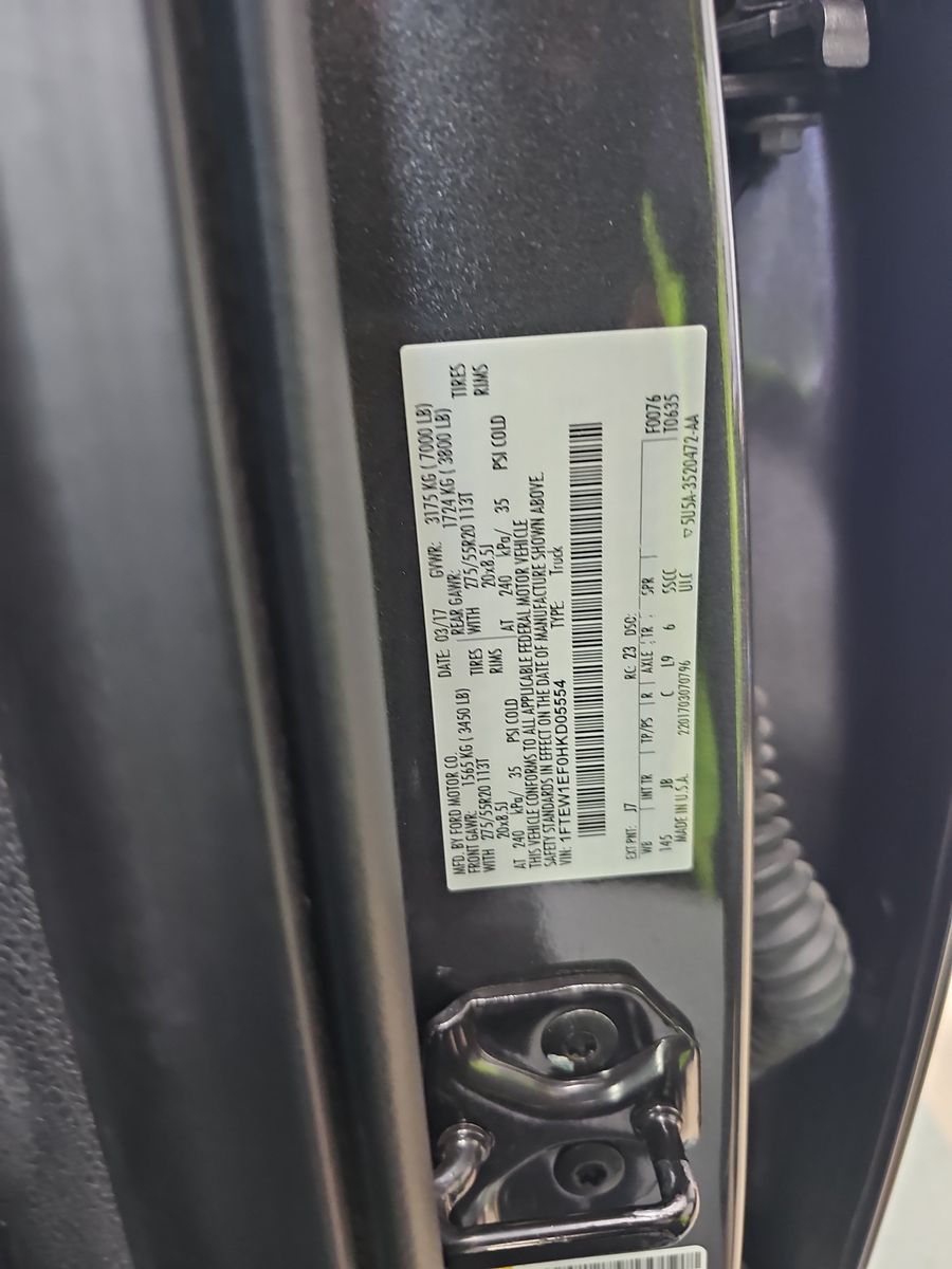 2017 Ford F-150 XLT AWD