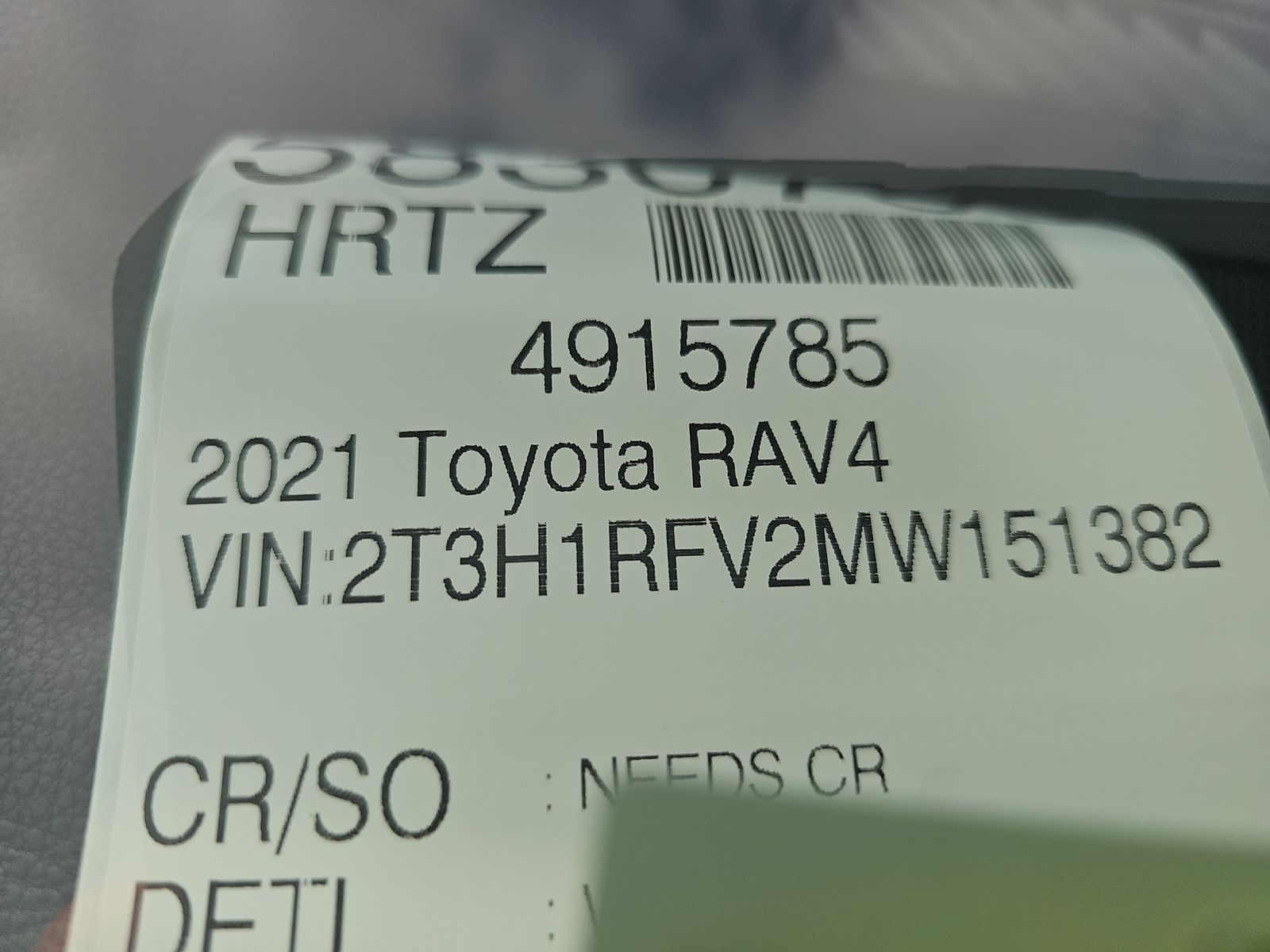 2021 Toyota RAV4 LE FWD