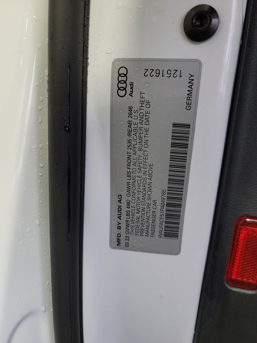 2023 Audi A5 S Line Premium Plus AWD