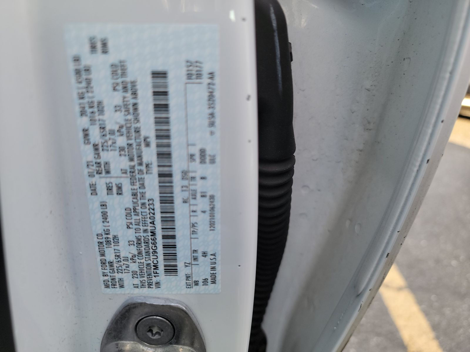 2021 Ford Escape SE AWD