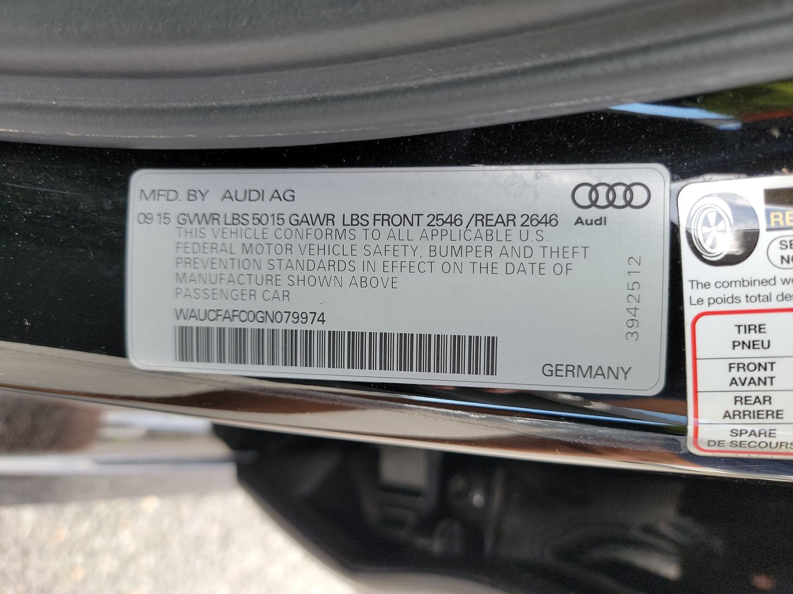 2016 Audi A6 2.0T Premium FWD