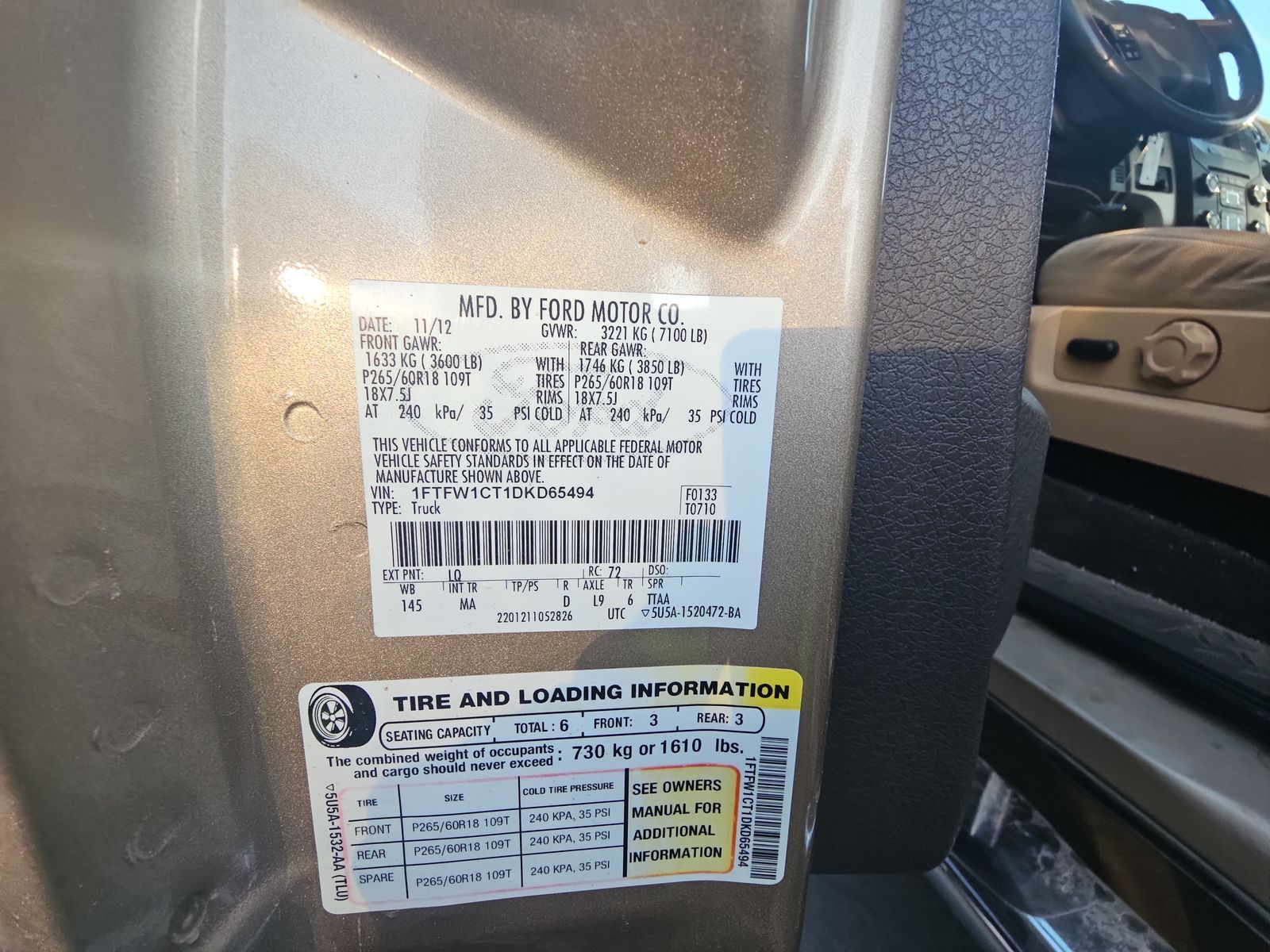 2013 Ford F-150 XLT RWD