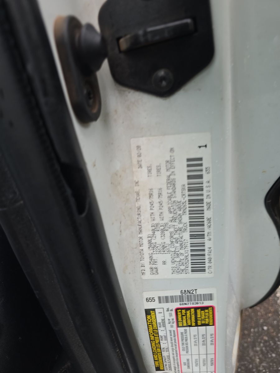 2020 Toyota Tacoma SR RWD