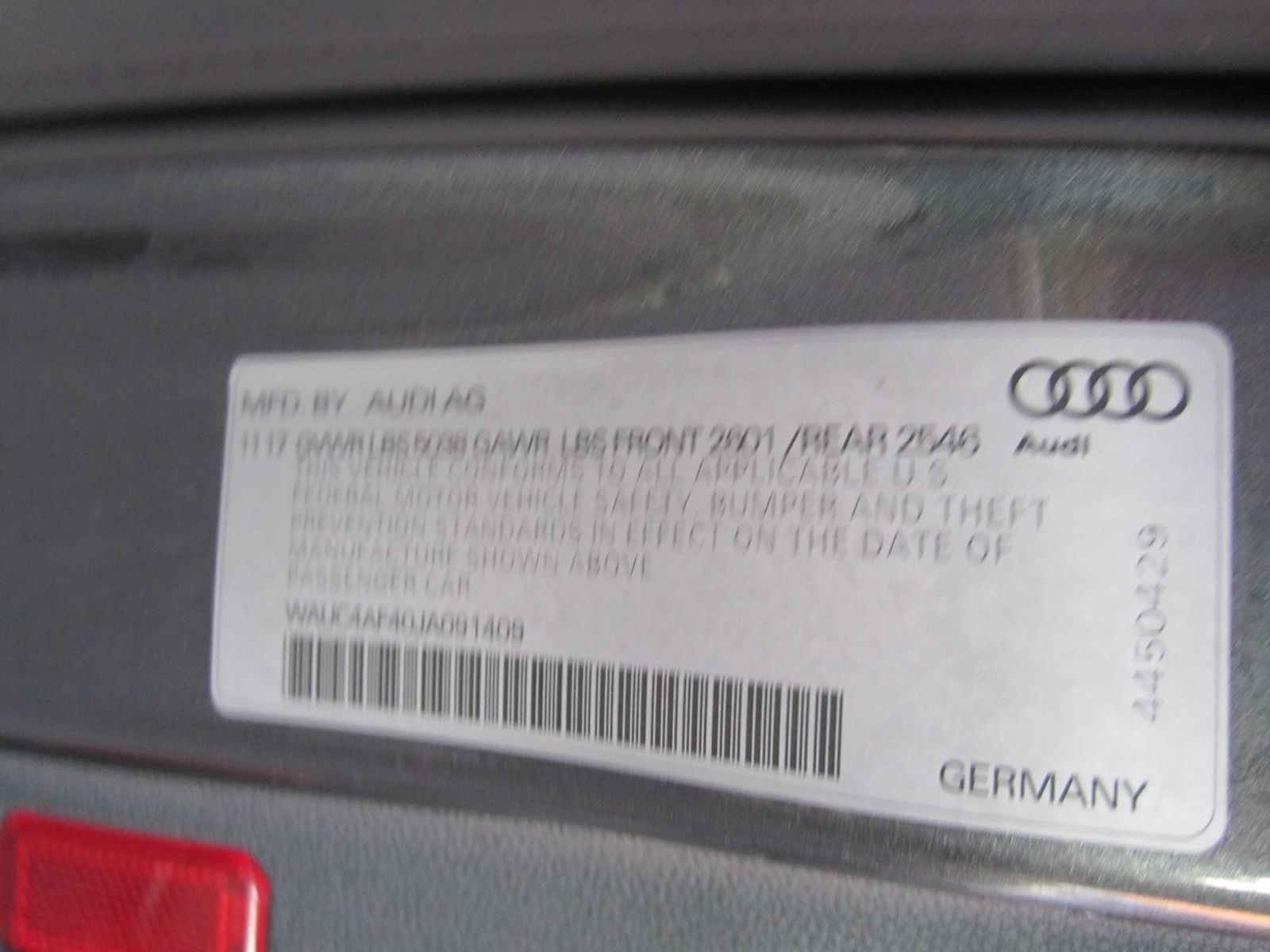 2018 Audi S4 Prestige AWD