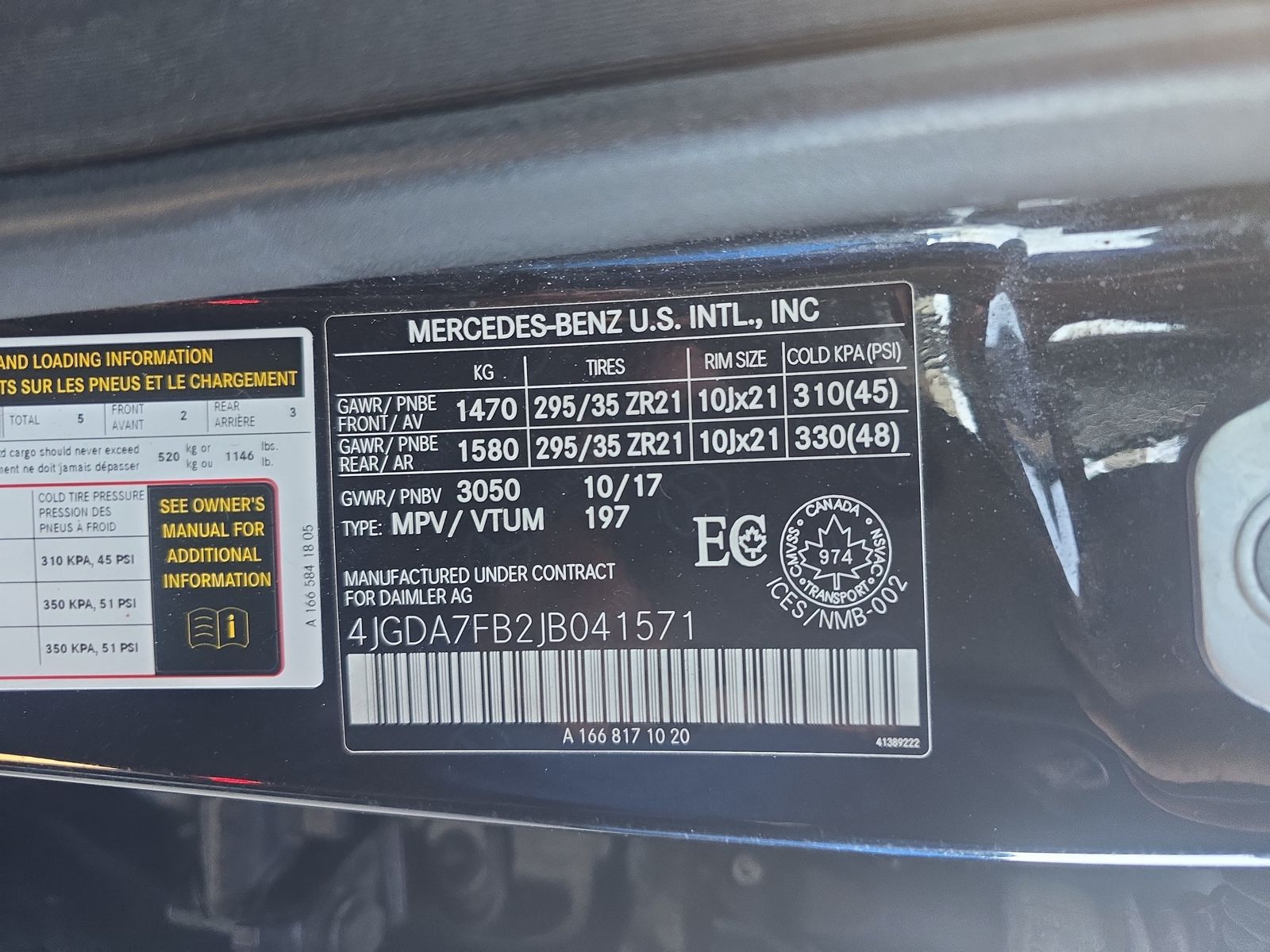 2018 Mercedes-Benz GLE AMG GLE 63 S AWD