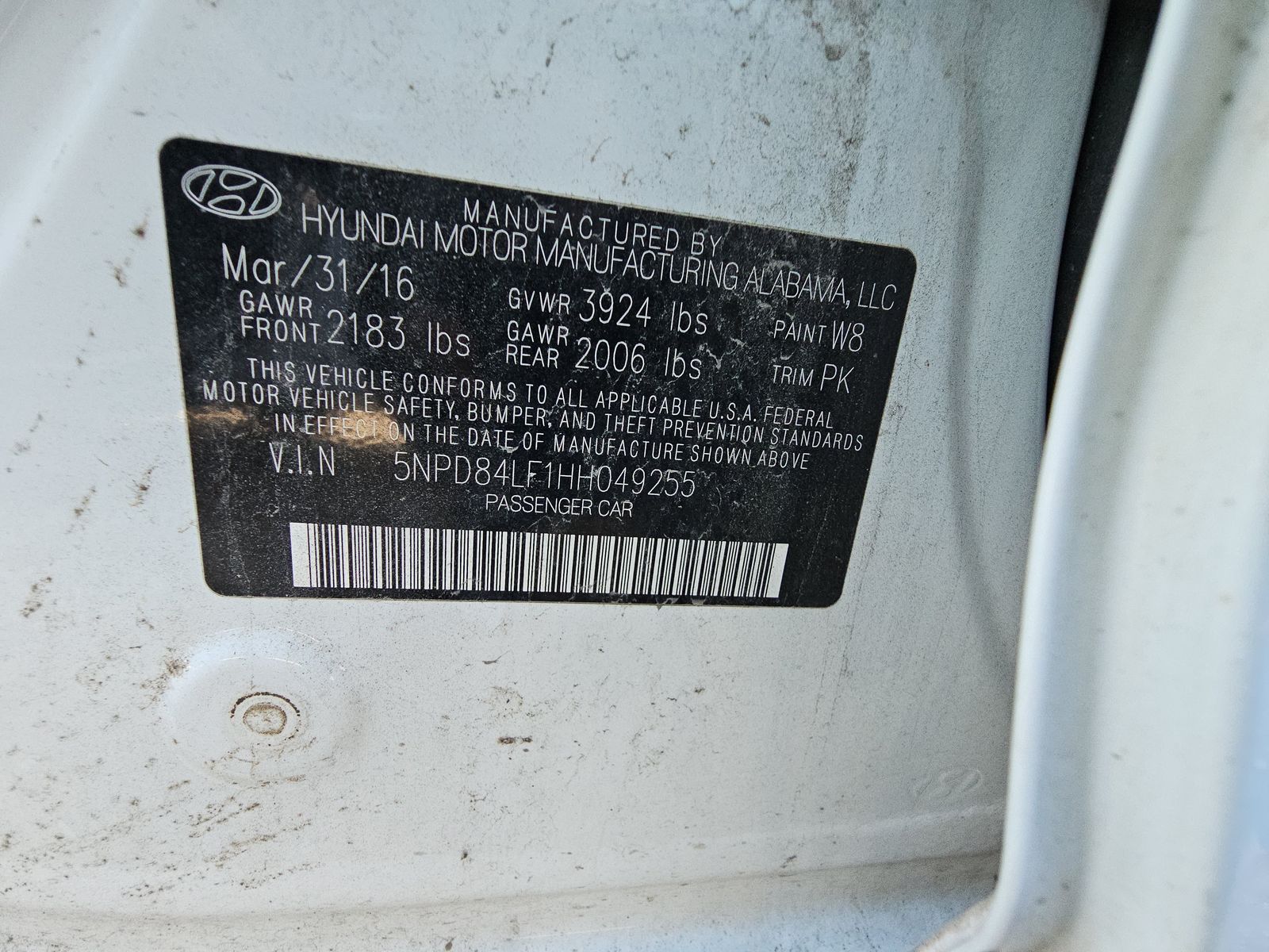 2017 Hyundai Elantra SE FWD