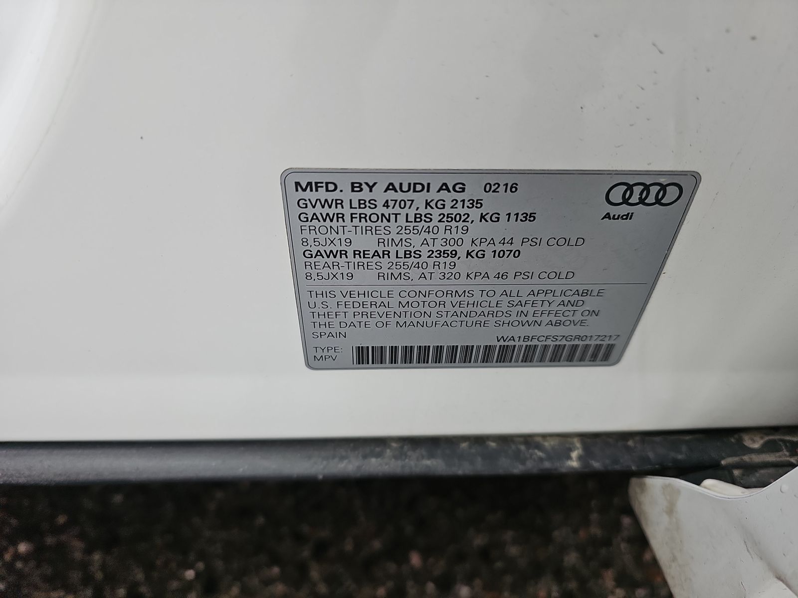 2016 Audi Q3 2.0T Premium Plus FWD