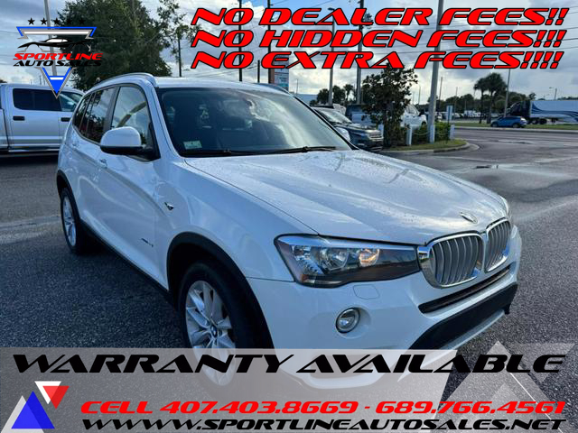 2015 BMW X3 Sports Activity Vehicle xDrive28i