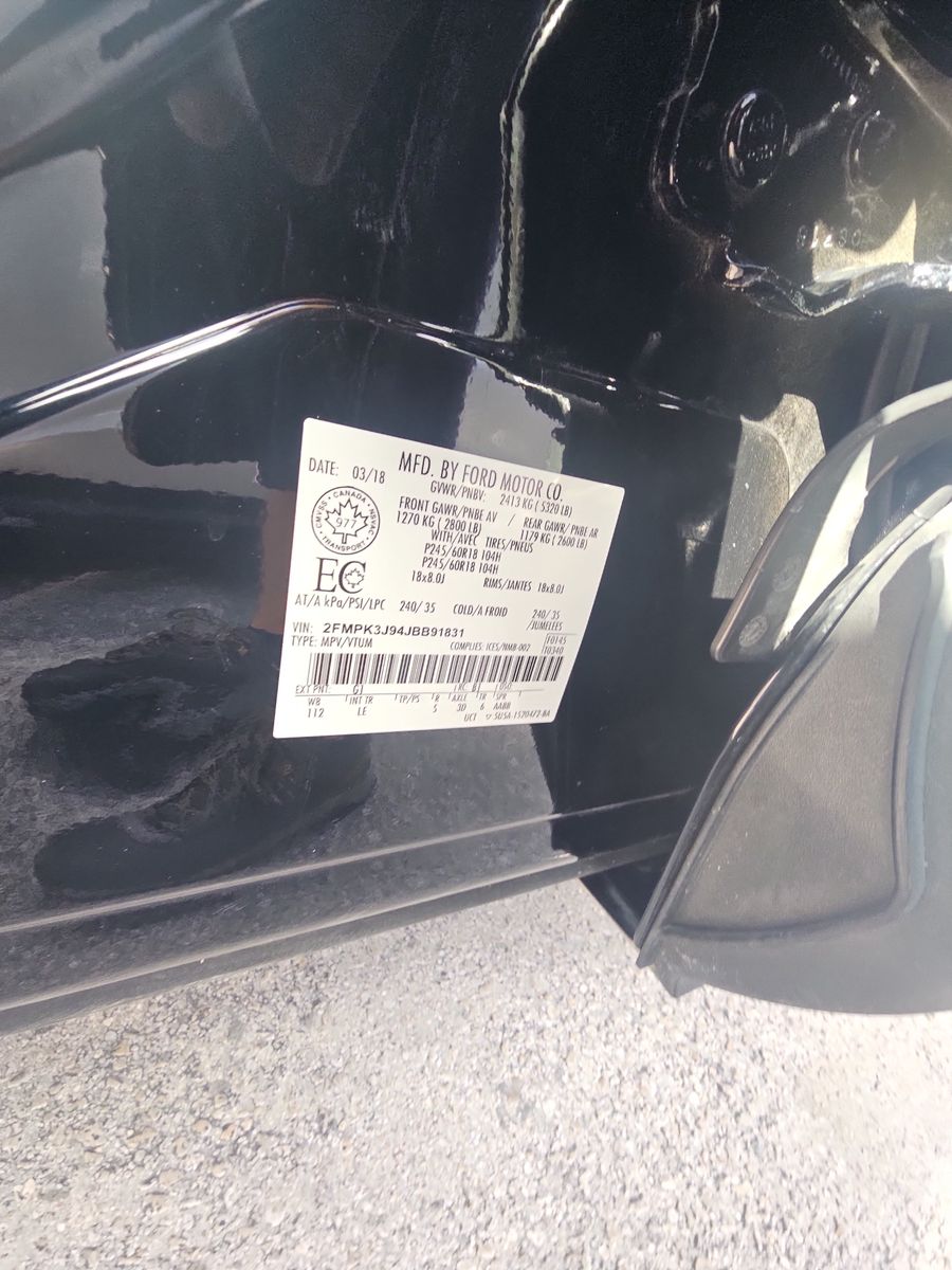 2018 Ford Edge SEL FWD