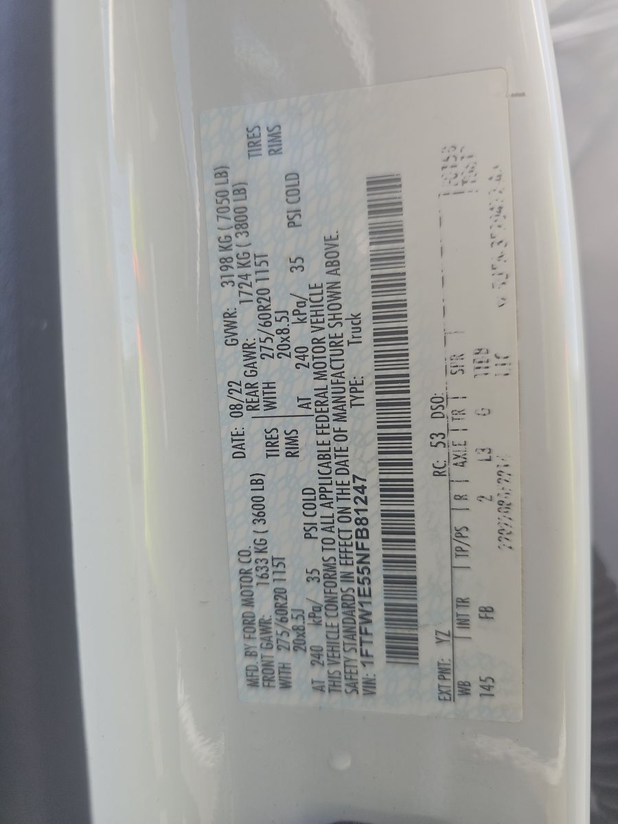 2022 Ford F-150 XLT AWD