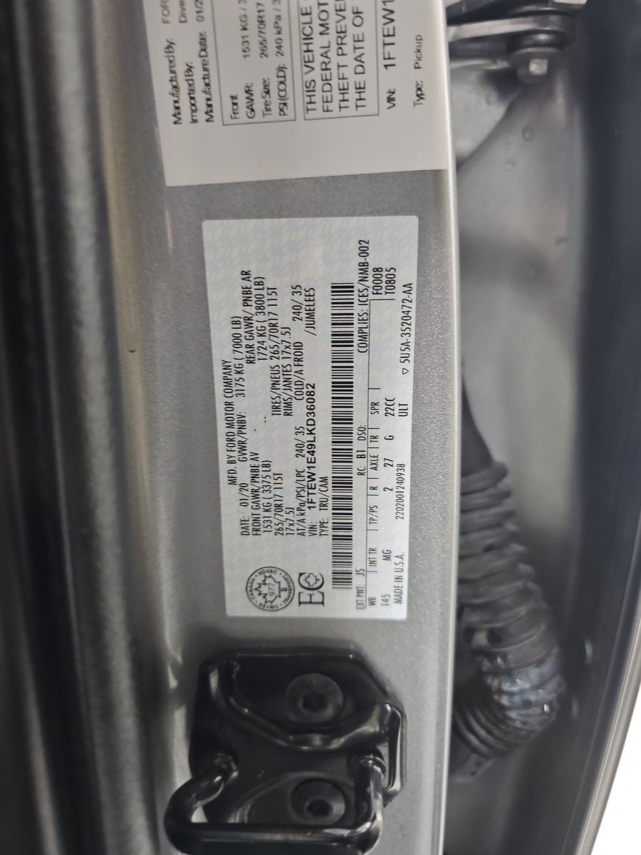 2020 Ford F-150 XLT AWD