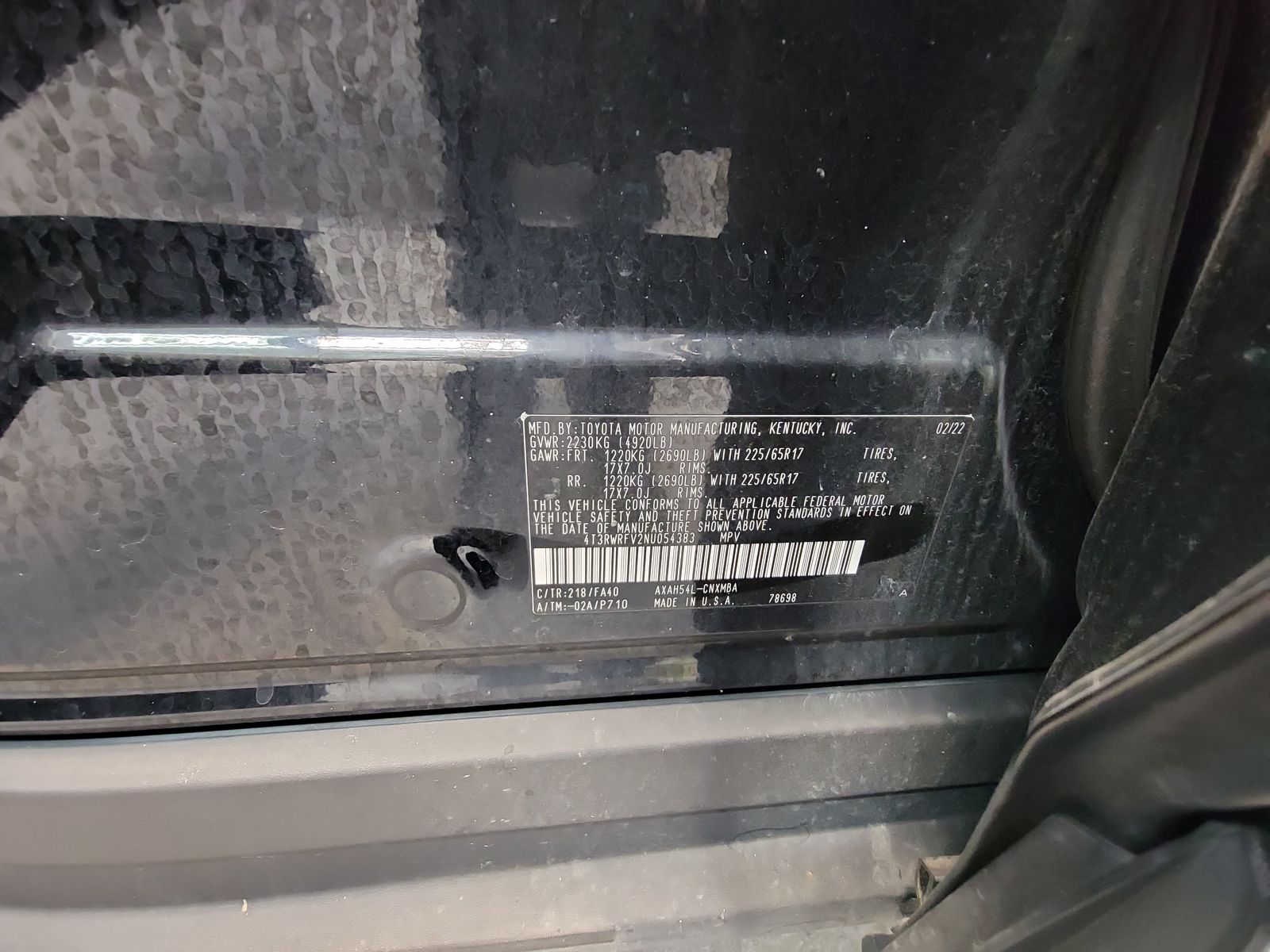 2022 Toyota RAV4 Hybrid XLE AWD