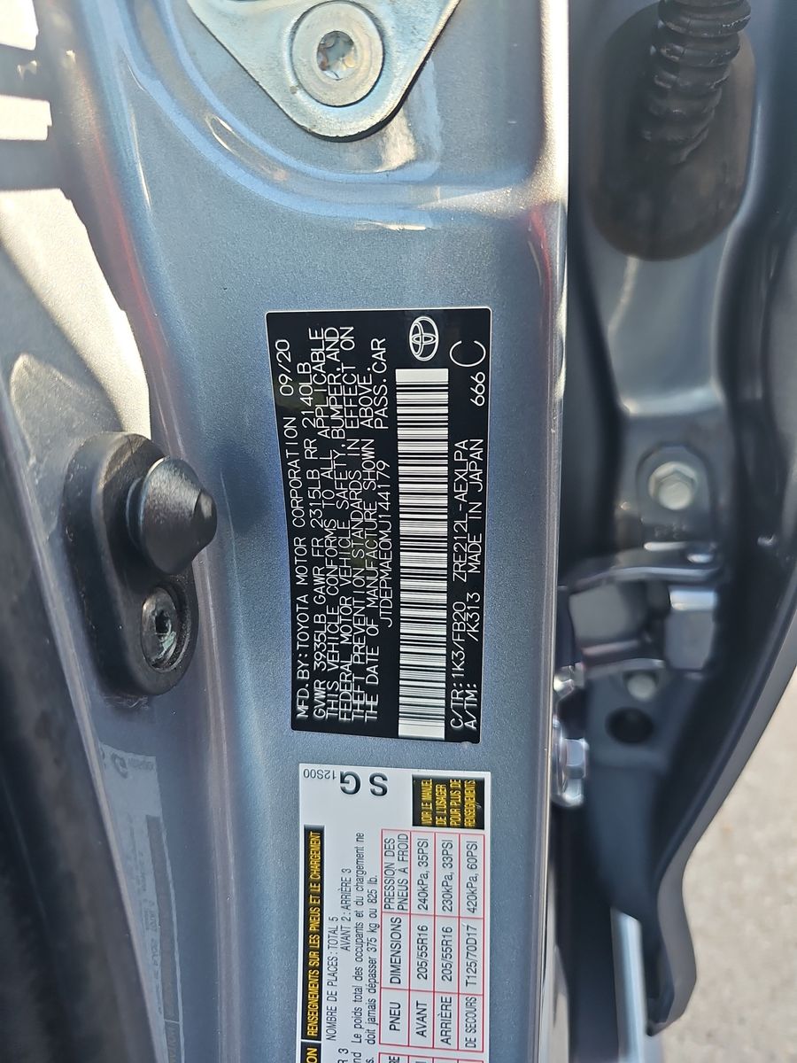 2021 Toyota Corolla LE FWD