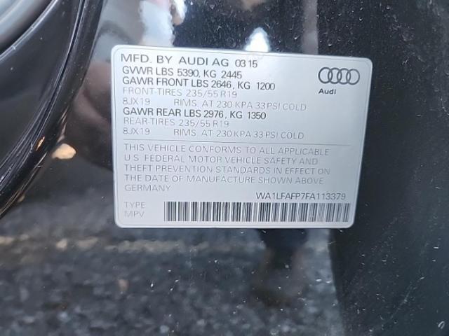 2015 Audi Q5 2.0T Premium Plus AWD