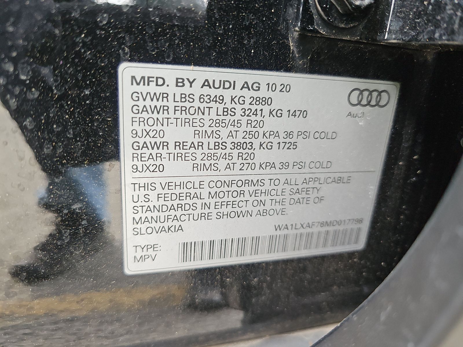 2021 Audi Q7 3.0T Premium Plus AWD