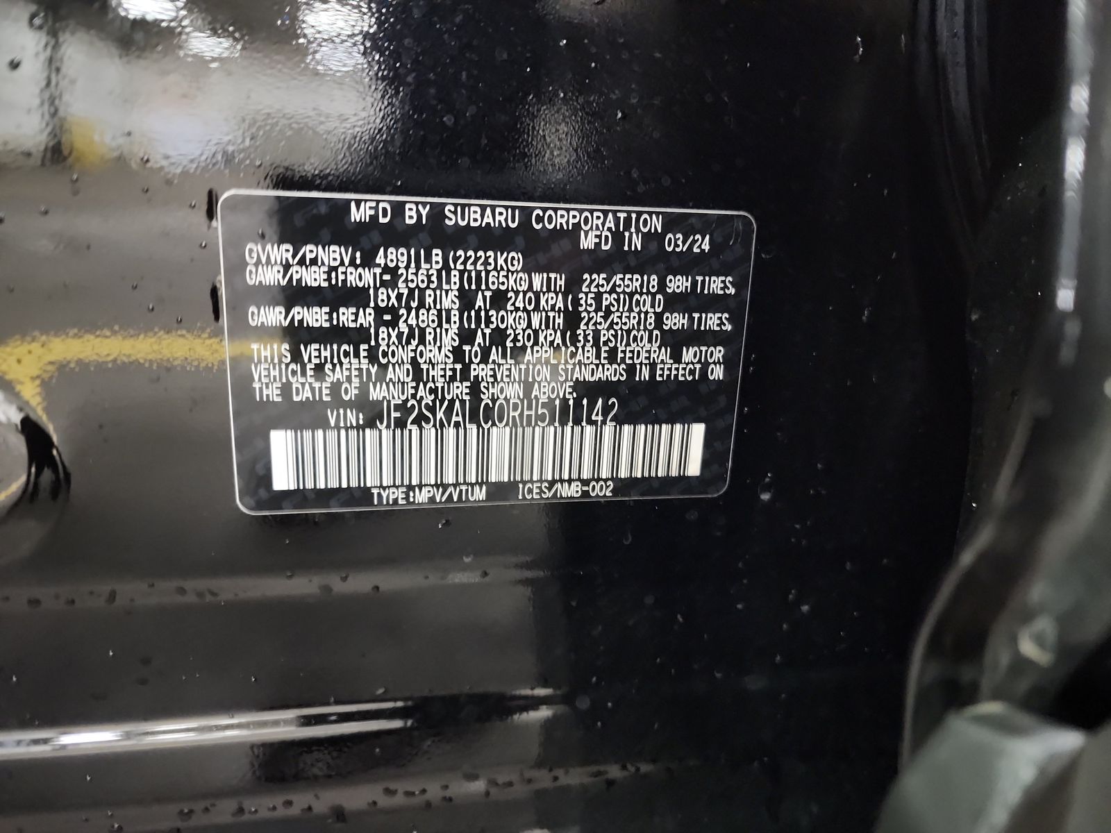 2024 Subaru Forester Limited AWD