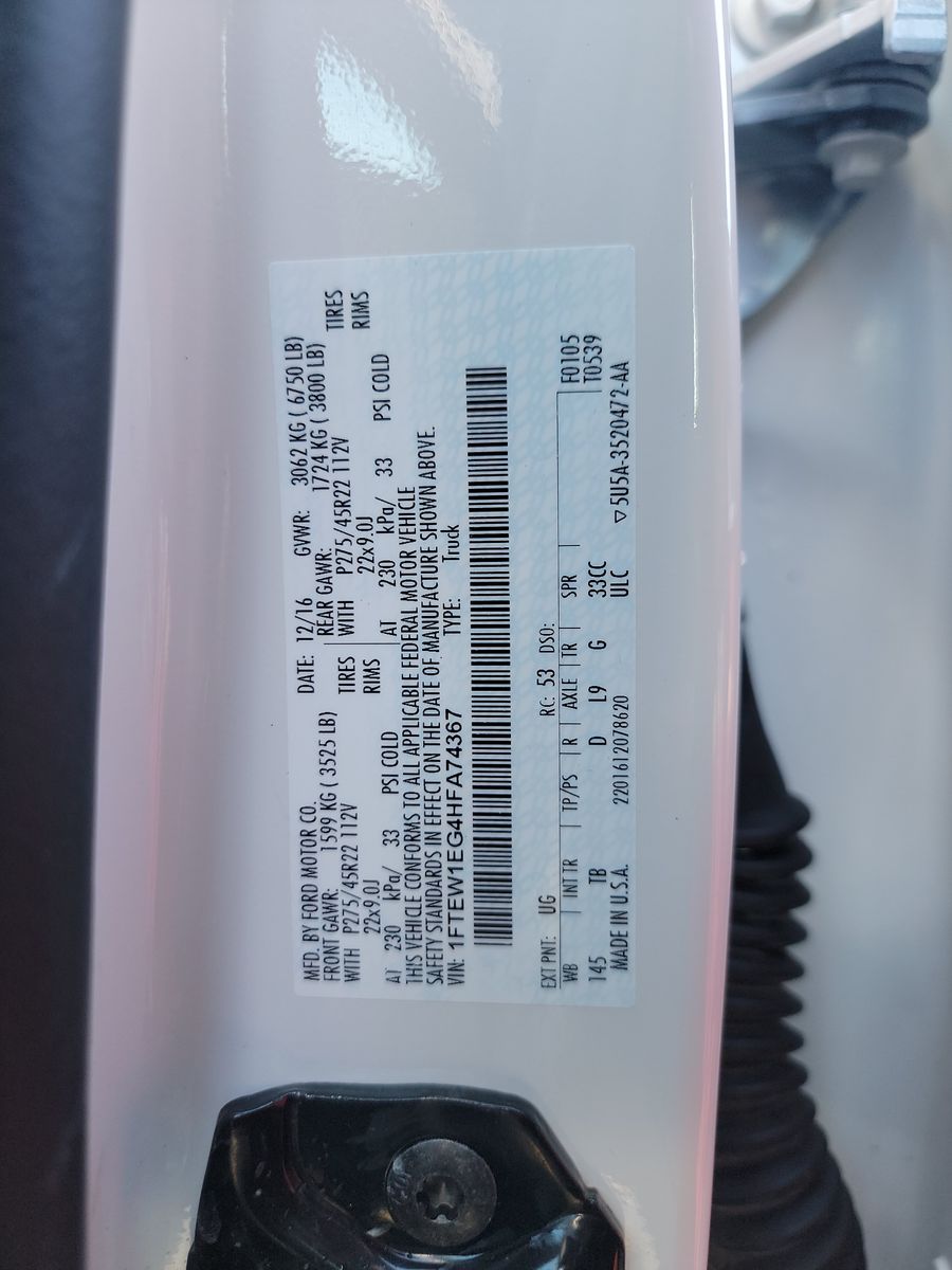 2017 Ford F-150 Limited AWD