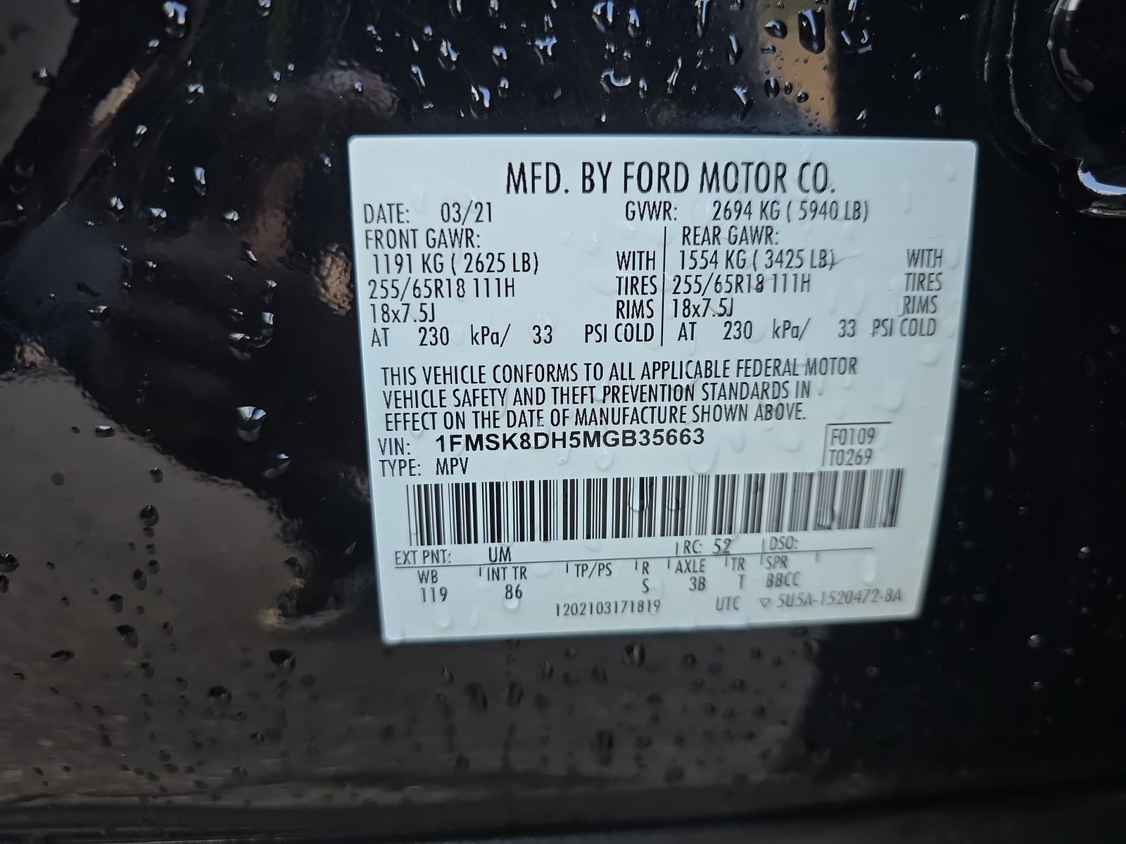 2021 Ford Explorer XLT AWD