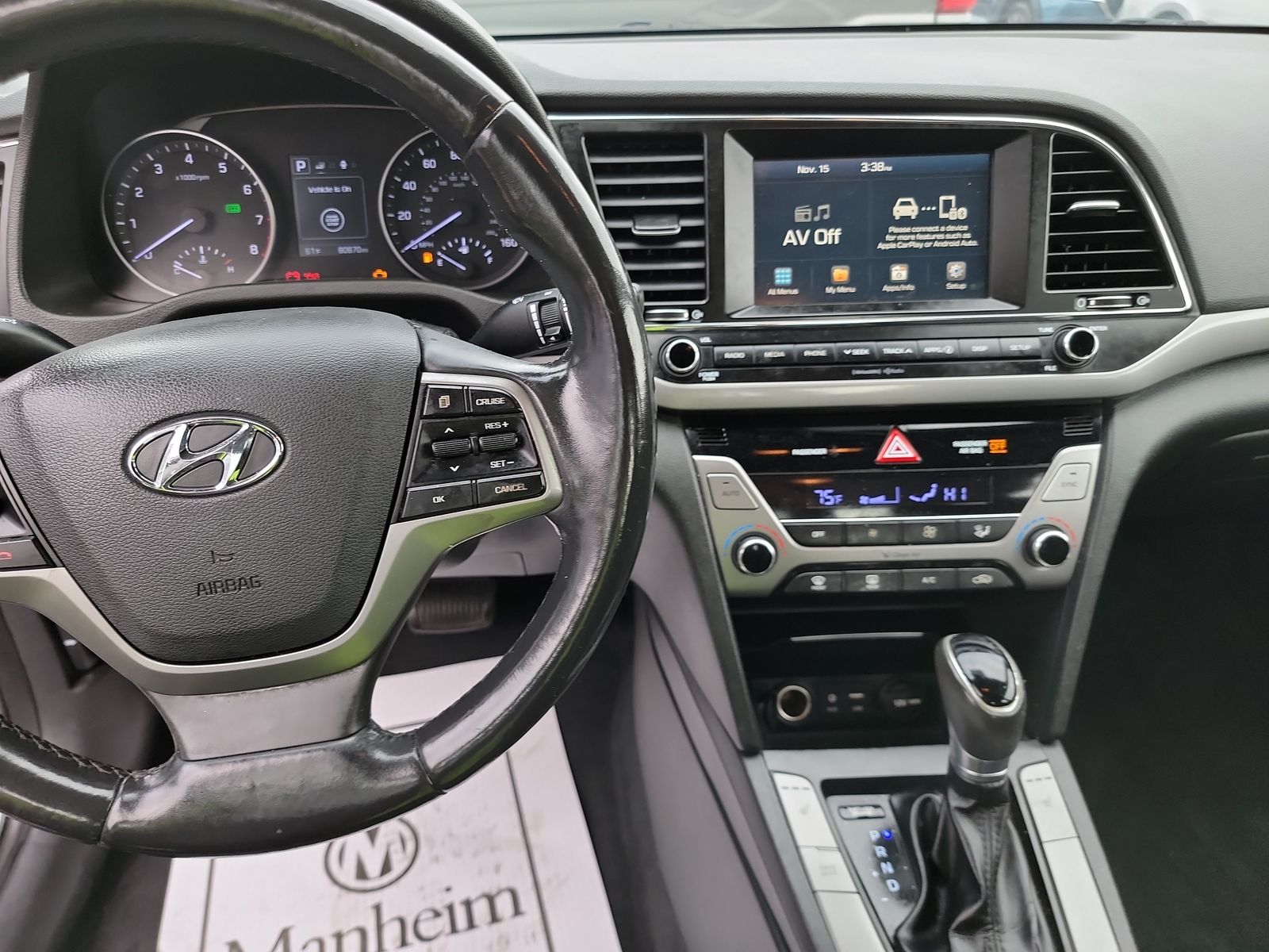 2017 Hyundai Elantra Value Edition FWD