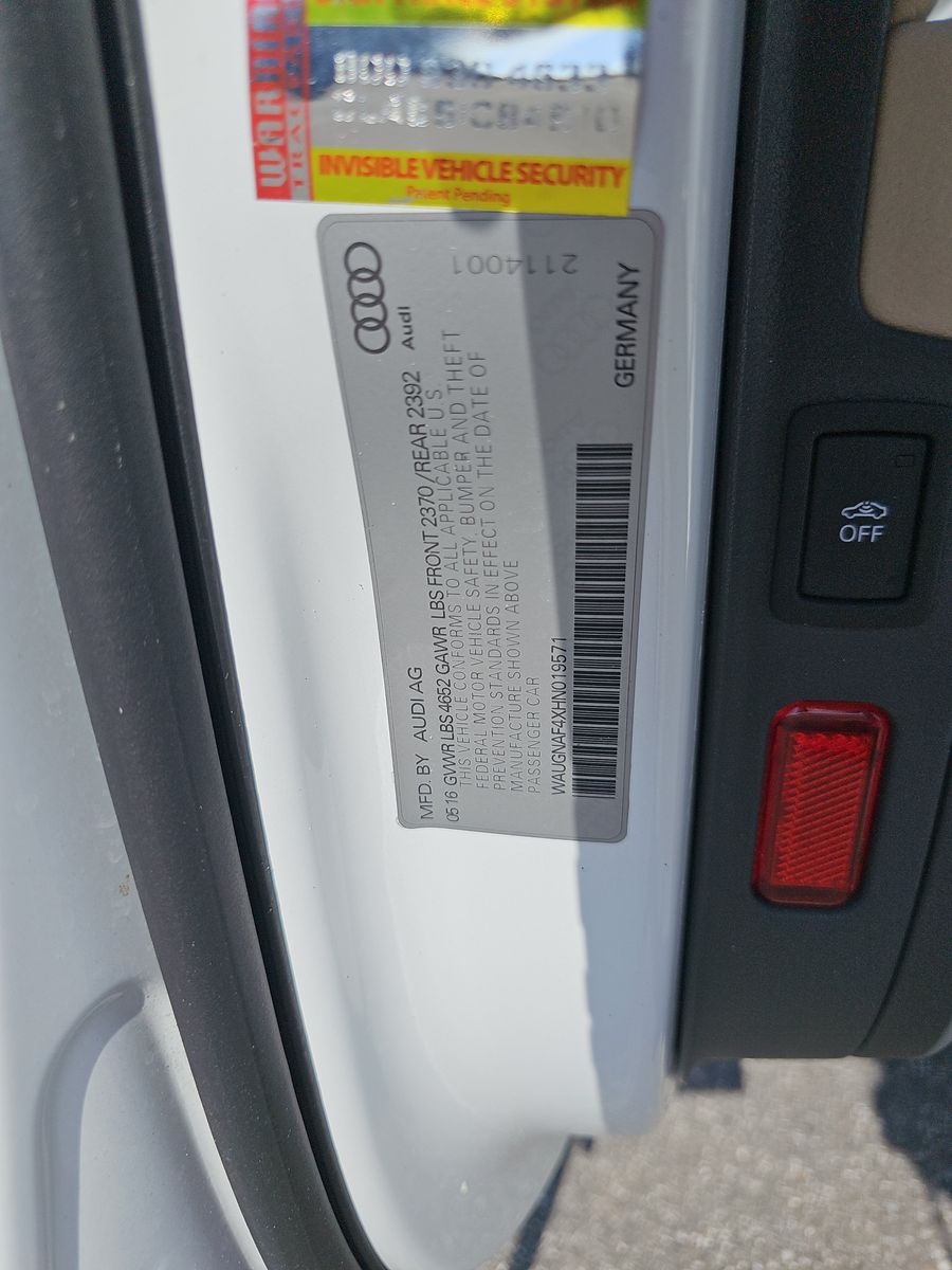 2017 Audi A4 Premium FWD