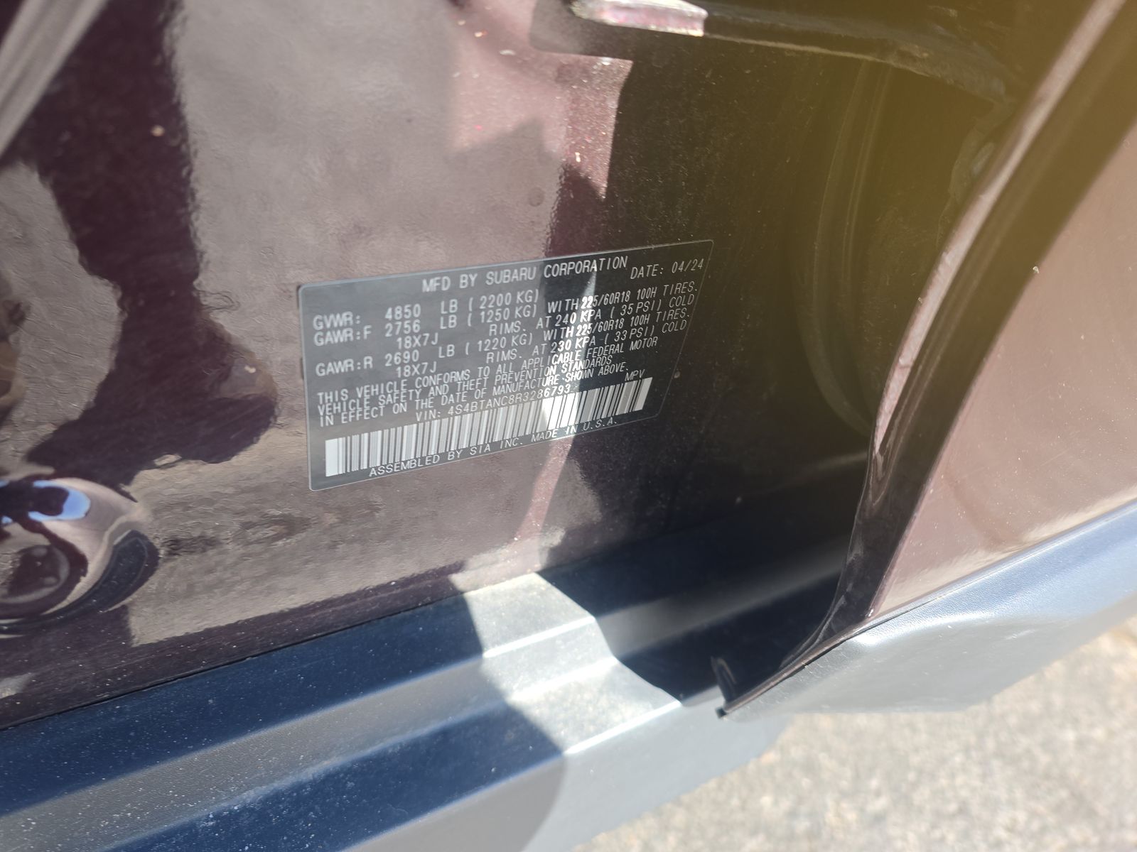 2024 Subaru Outback Limited AWD