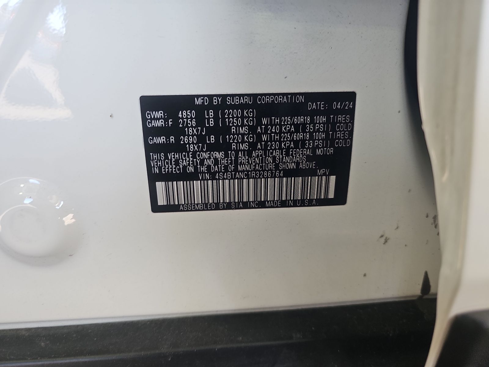 2024 Subaru Outback Limited AWD