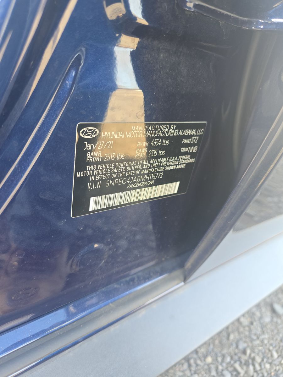 2021 Hyundai Sonata SE FWD