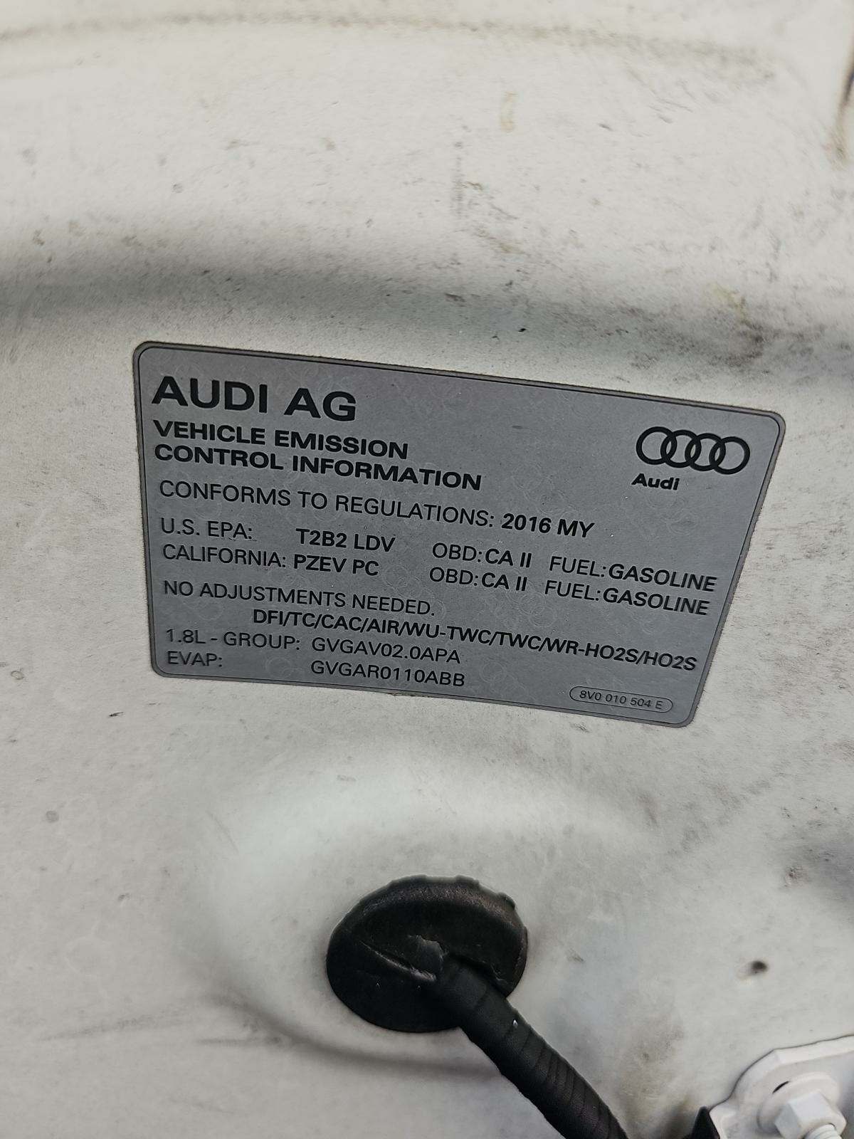 2016 Audi A3 1.8T Premium FWD