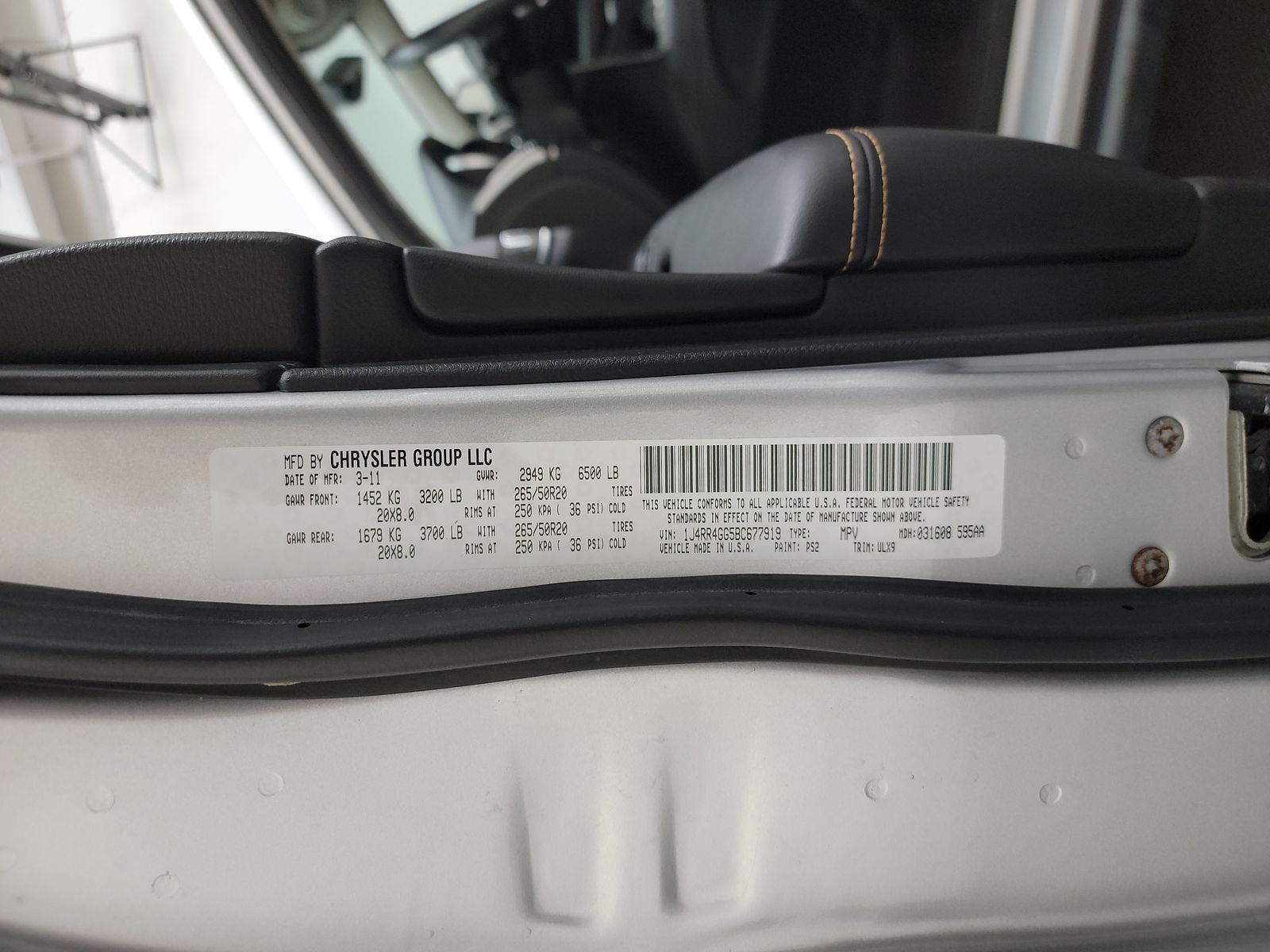 2011 Jeep Grand Cherokee Laredo 70th Anniversary Edition AWD