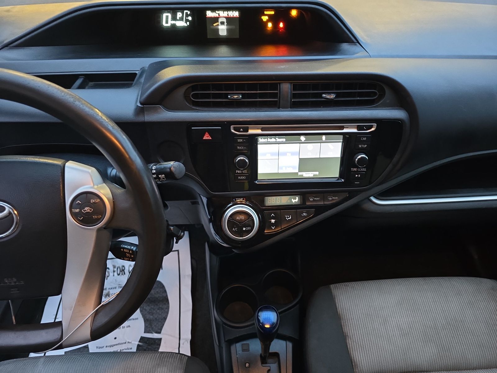 2016 Toyota Prius c Two FWD