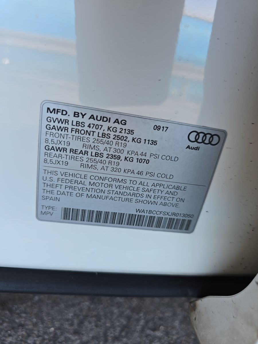 2018 Audi Q3 2.0T Premium FWD