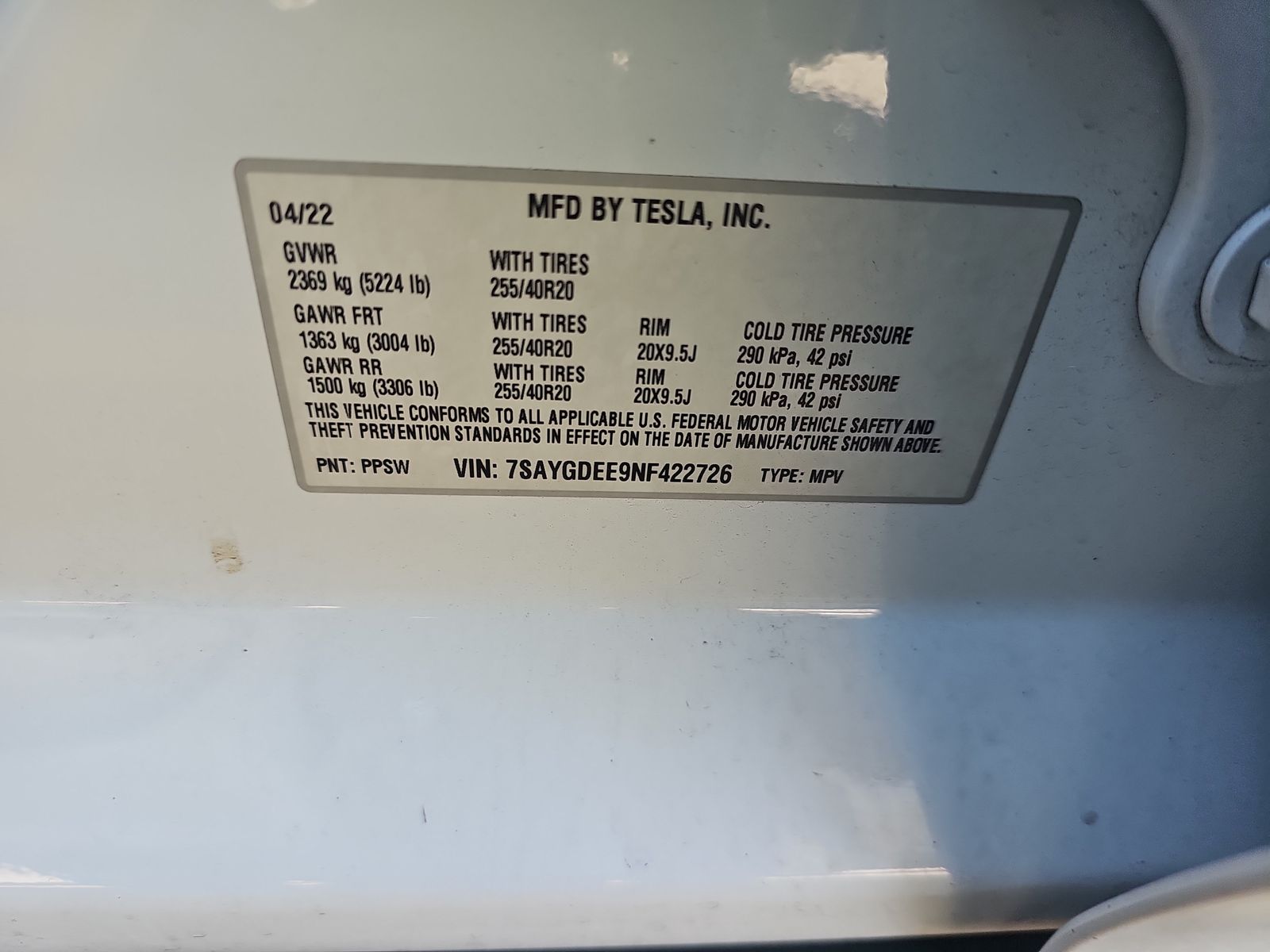 2022 Tesla Model Y Long Range AWD