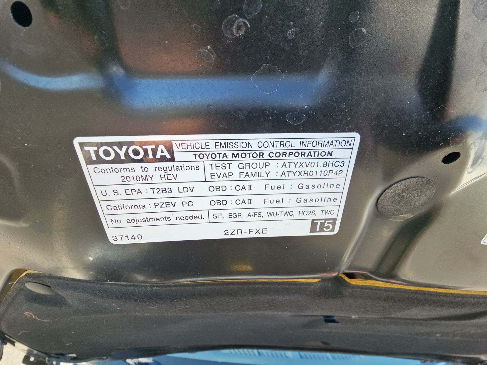 2010 Toyota Prius One FWD