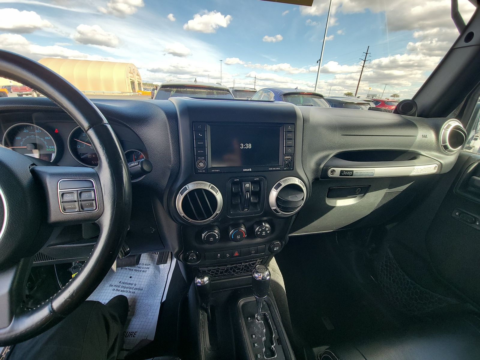 2012 Jeep Wrangler Unlimited Rubicon Call of Duty MW3 Edition AWD