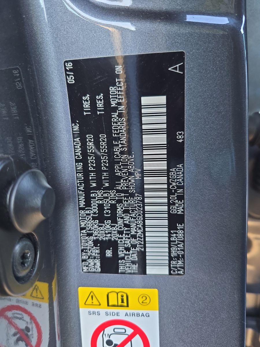 2016 Lexus RX RX 350 FWD